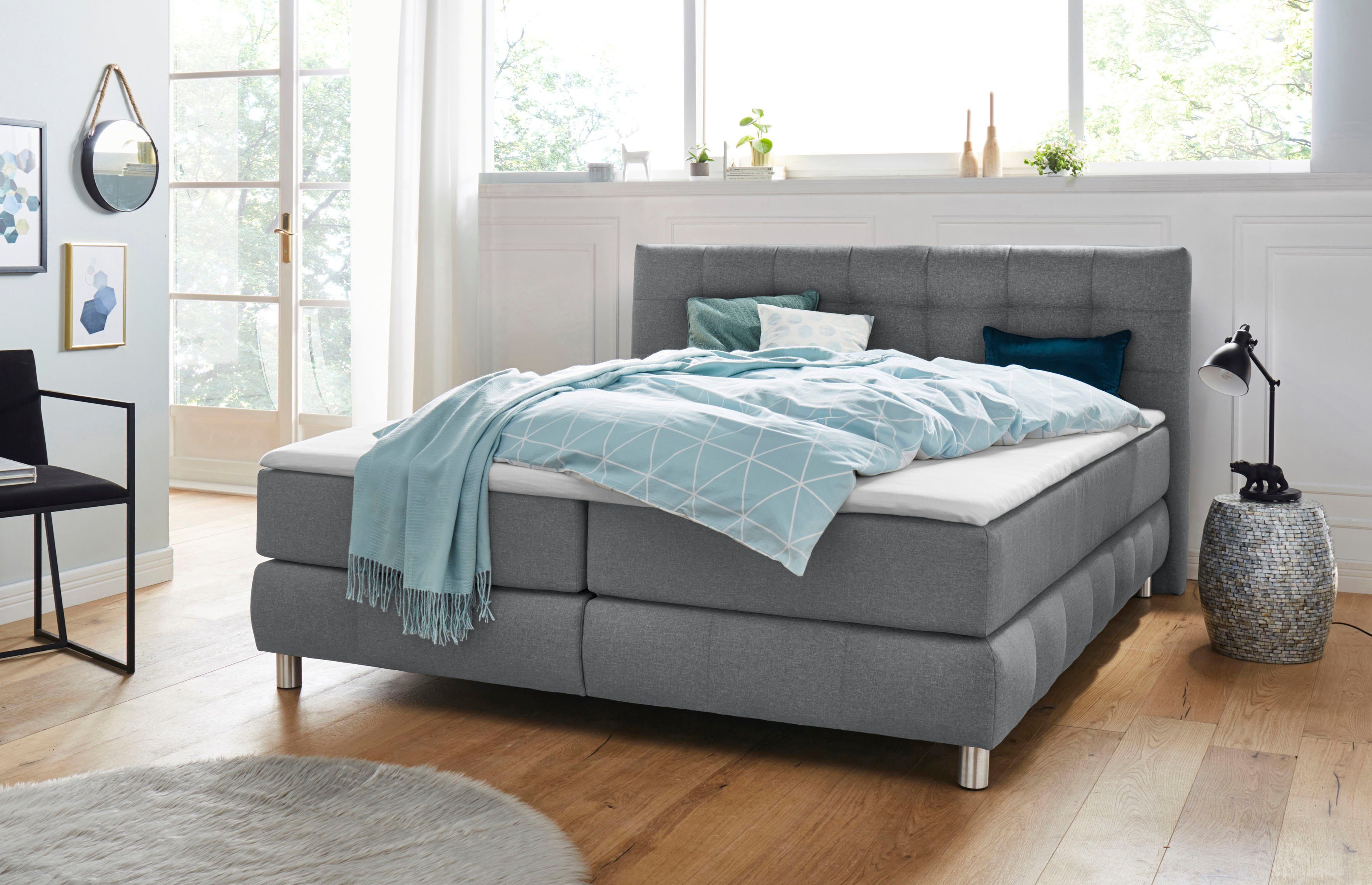 andas Boxspring Salo incl. topmatras, 6 breedten, 2 hardheden, tfk ook in hardheid 4