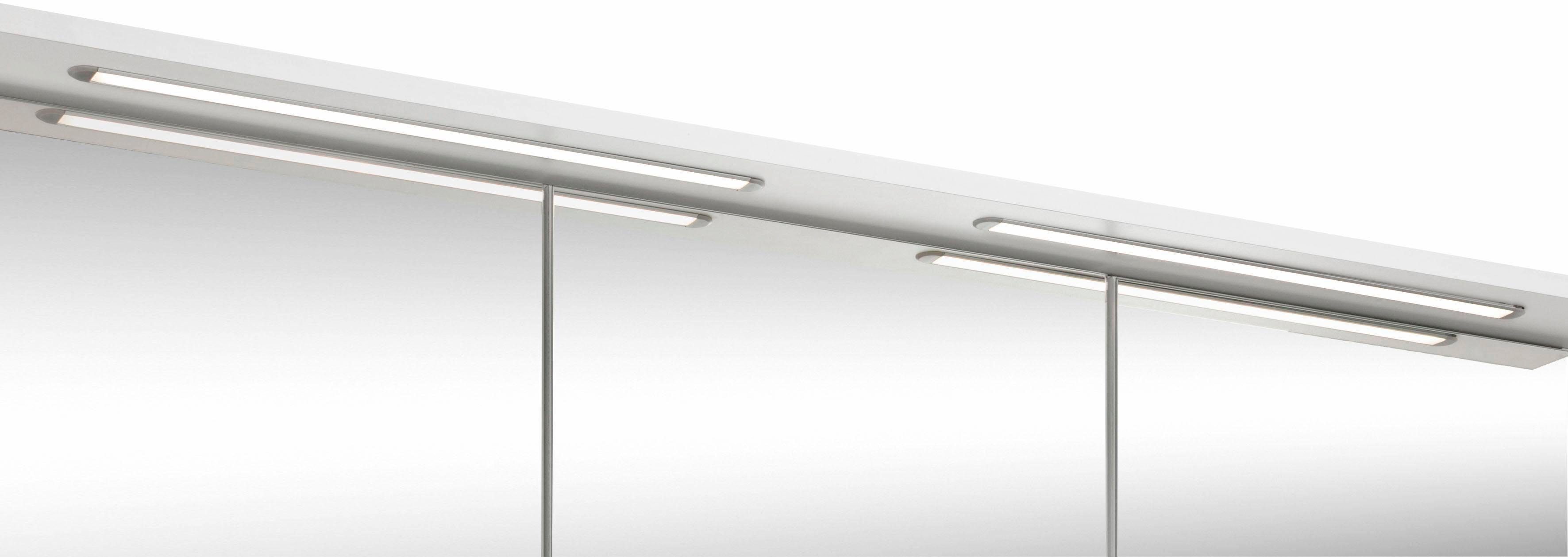 welltime Badkamerserie Ravenna Dubbele wasbak, breedte 120 cm (2-delig)