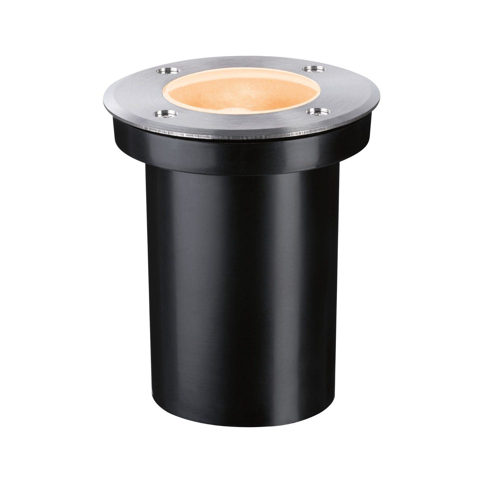 Paulmann Ledinbouwlamp IP65 110mm 2200K 4,3W 320lm 230V Geborsteld RVS, Kunststof (1 stuk)