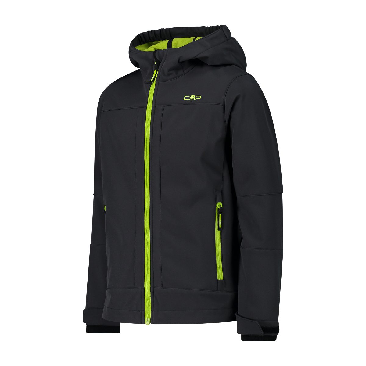 CMP Softshell-jack KID SOFTSHELL JACKET FIX HOOD voor kinderen Ademend & warmte-isolerend & waterafstotend & voor kinderen (1 stuk)