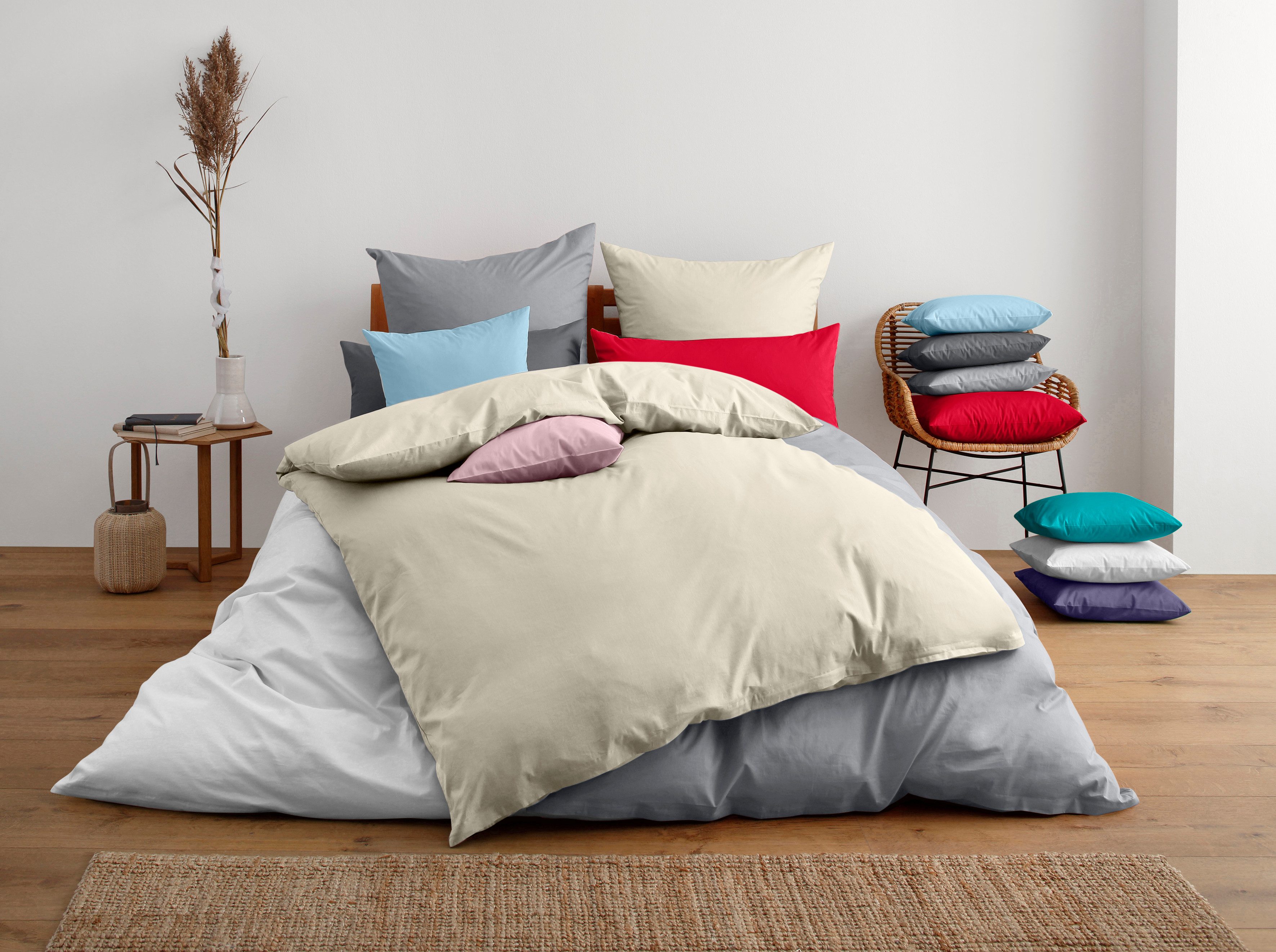 Home affaire Beddengoed Luisa NIEUW: 100% katoen, in maat 135x200 of 155x220 cm (2-delig)