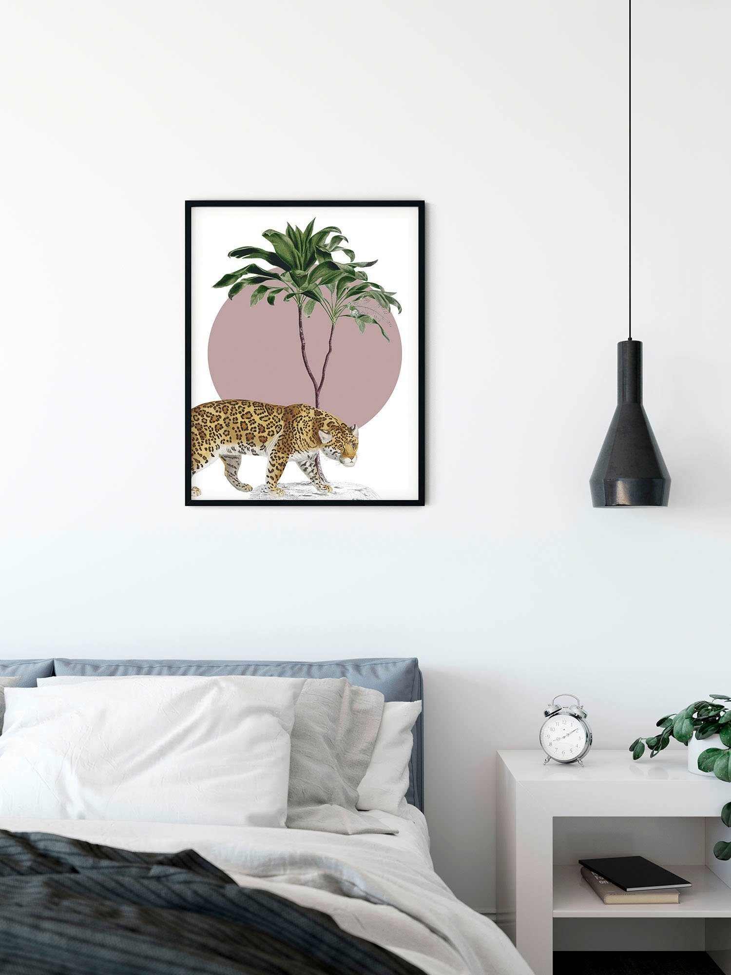Komar Wanddecoratie Botanical Garden Jaguar Wanddecoratie - zonder lijst (1 stuk)