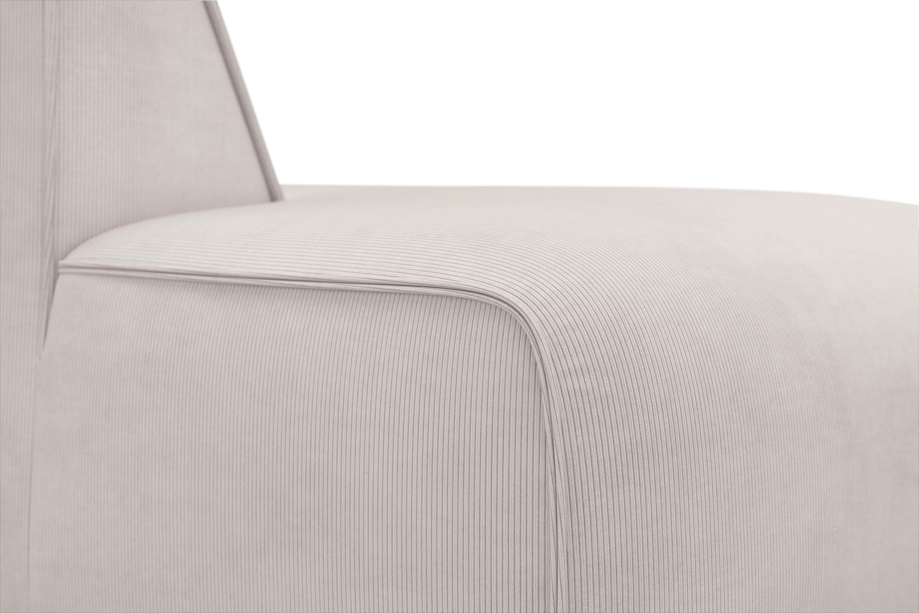 RAUM.ID Ottomane Merid chaise longue, afmetingen B/D/H: 100/162/70 cm als module of apart te gebruiken, voor individuele samenstelling