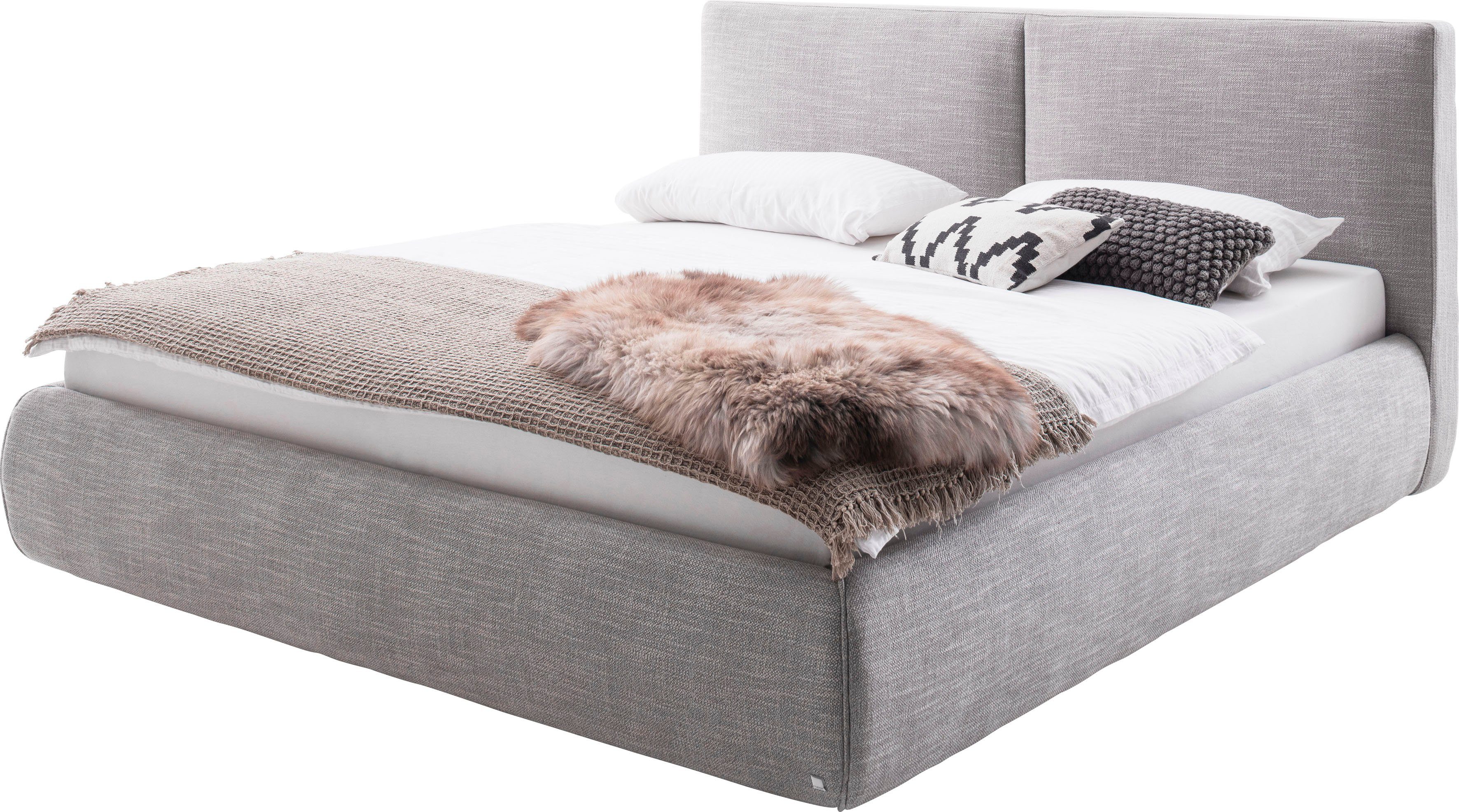 meise.möbel Gestoffeerd bed Atesio Naar keuze met lattenbodem, matras en bedkist