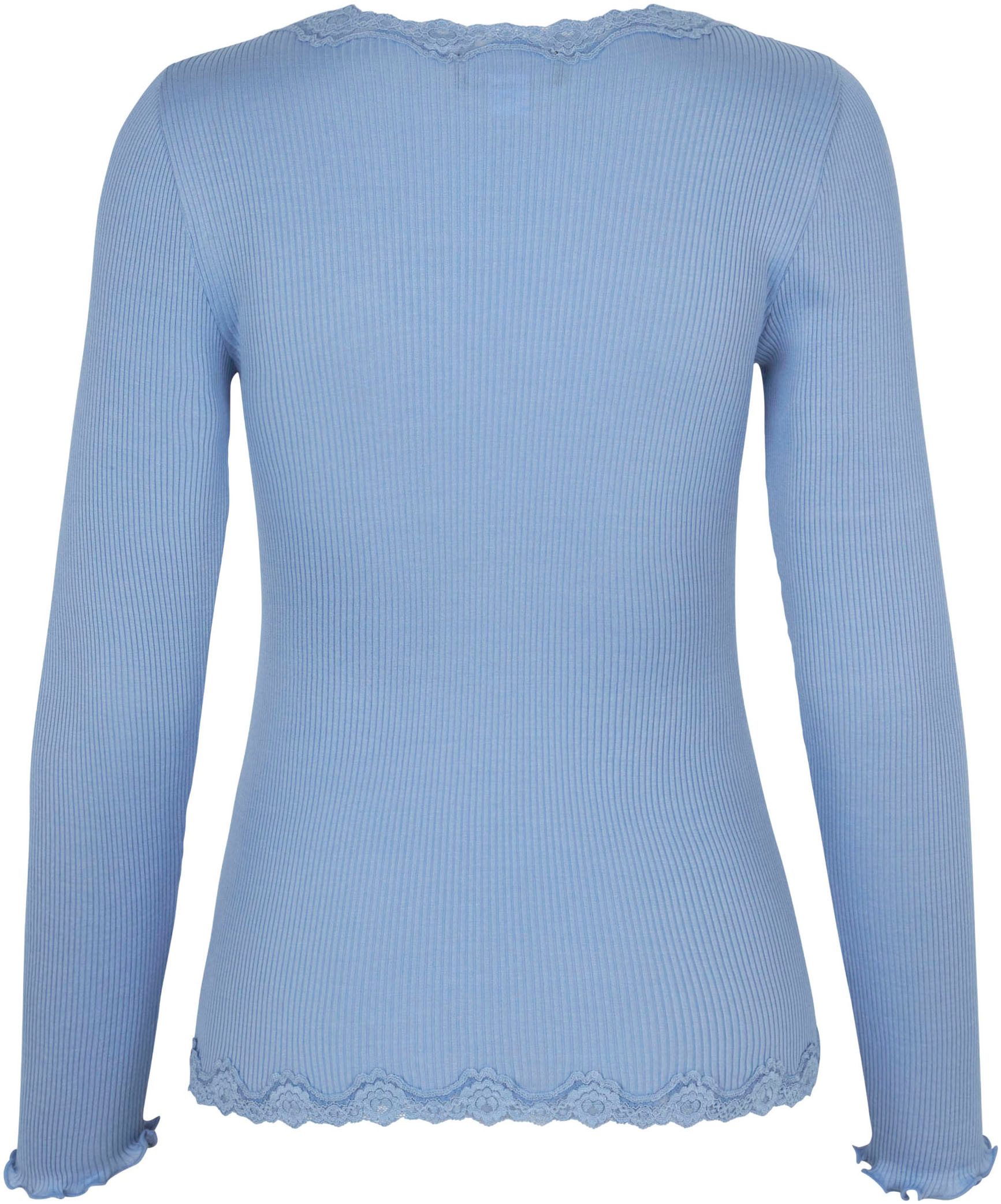 rosemunde Vest Babette Silk Cardigan prachtige vintage kantafwerking, waardevolle parelmoer knoopsluiting