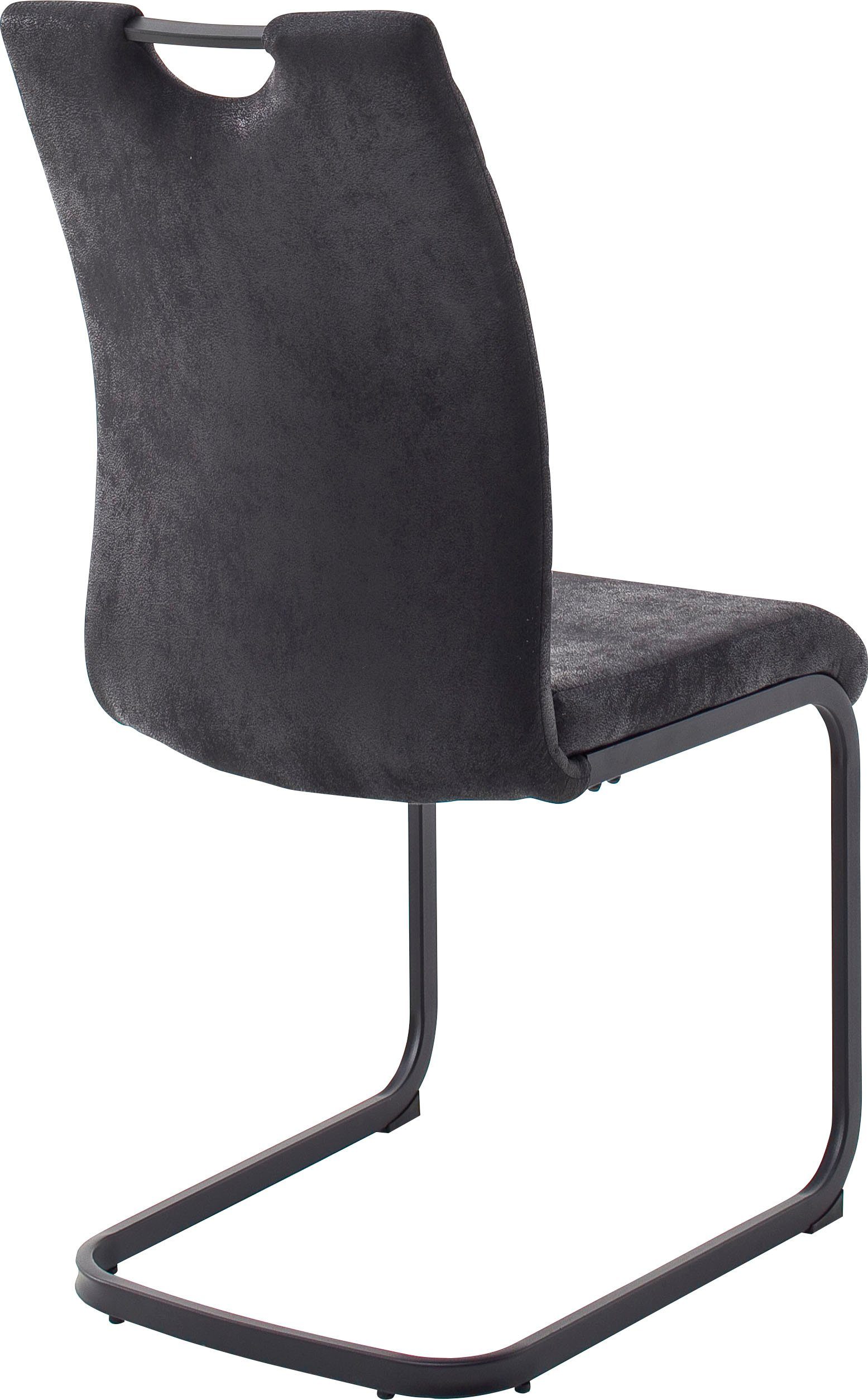 MCA furniture Eetkamerstoel Bilbao met bekleding in vintage-look, belastbaar tot 120 kg (set, 4 stuks)