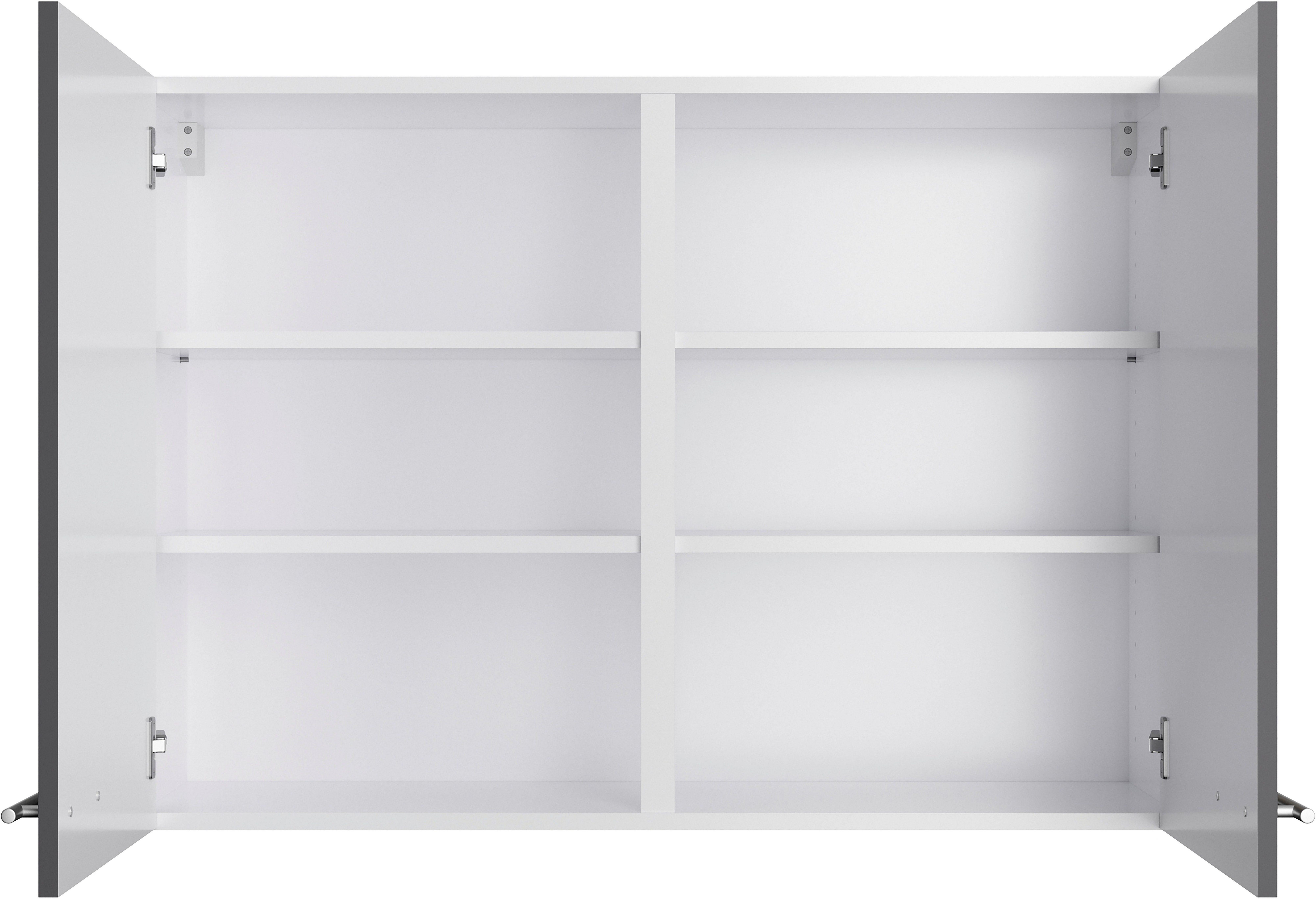OPTIFIT Hangend kastje Lilly Breedte 100 cm, 2 deuren, 4 planken