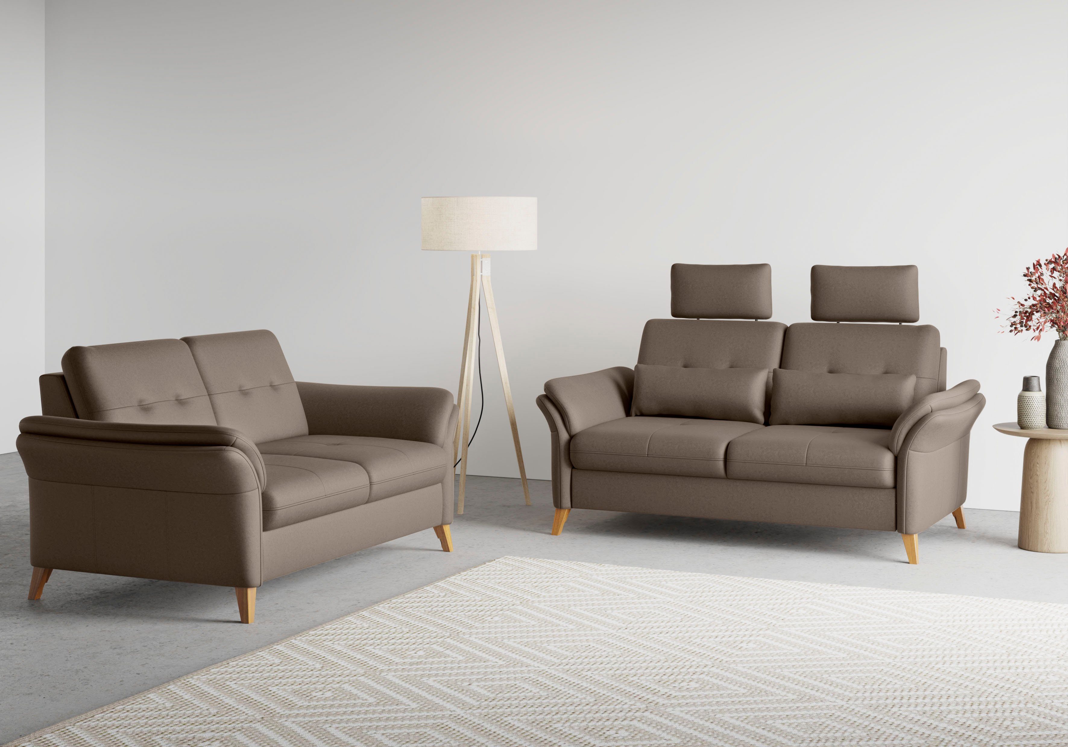 sit&more 2-zitsbank Göteborg inclusief zitdiepteverstelling en binnenvering