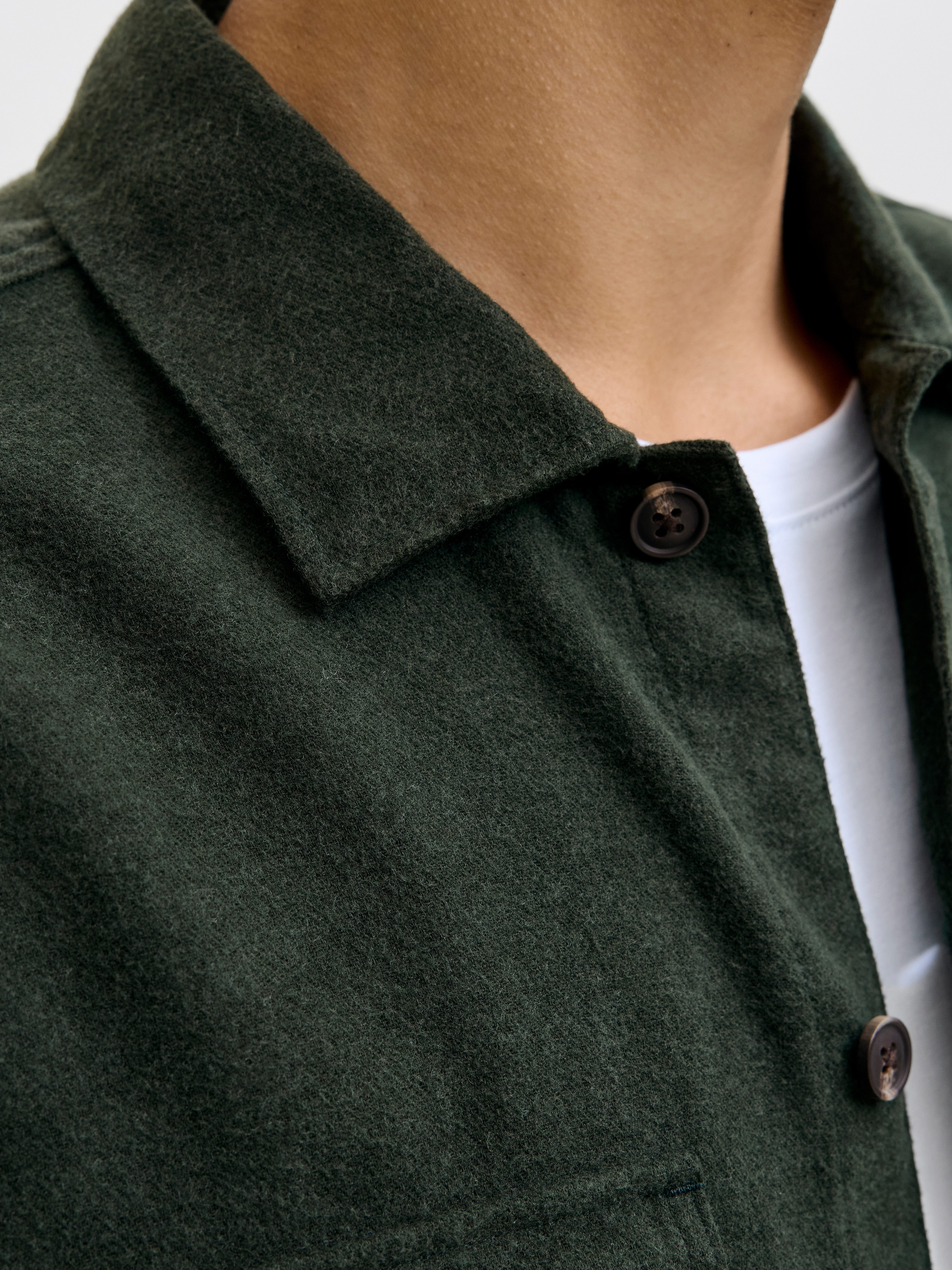 Jack & Jones Overhemd met lange mouwen JJECHARGE OVERSHIRT LS NOOS