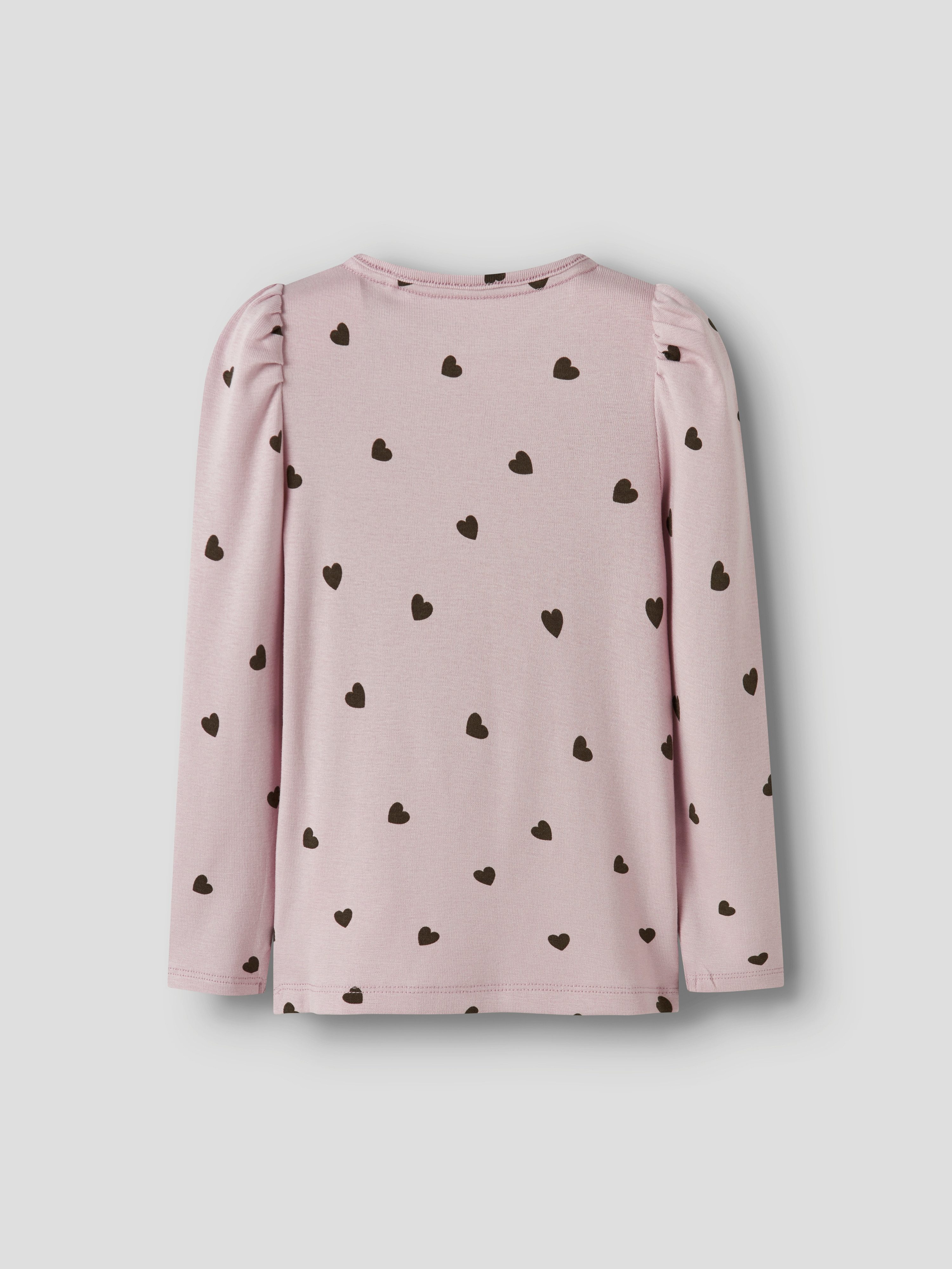 Name It Shirt met lange mouwen NMFKHEART XSL LS TOP
