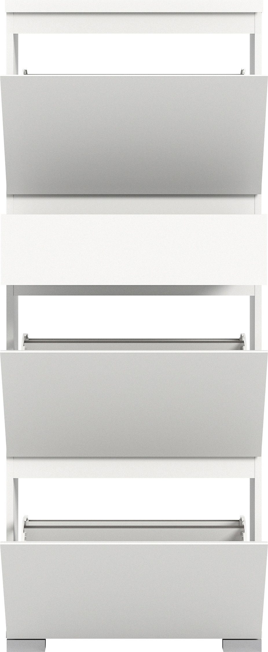 INOSIGN Schoenenkast Skoskap, Diepte 27 cm, 3 Deurtjes, 1 Lade, plaats voor 9 paar schoenen