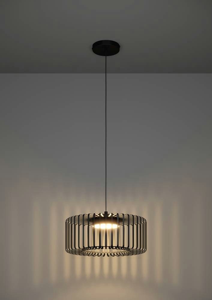 EGLO Hanglamp GINESTRONE-Z Metalen hanglamp, ZigBee, app en spraakbesturing Alexa, RGB, dimbaar (1 stuk)
