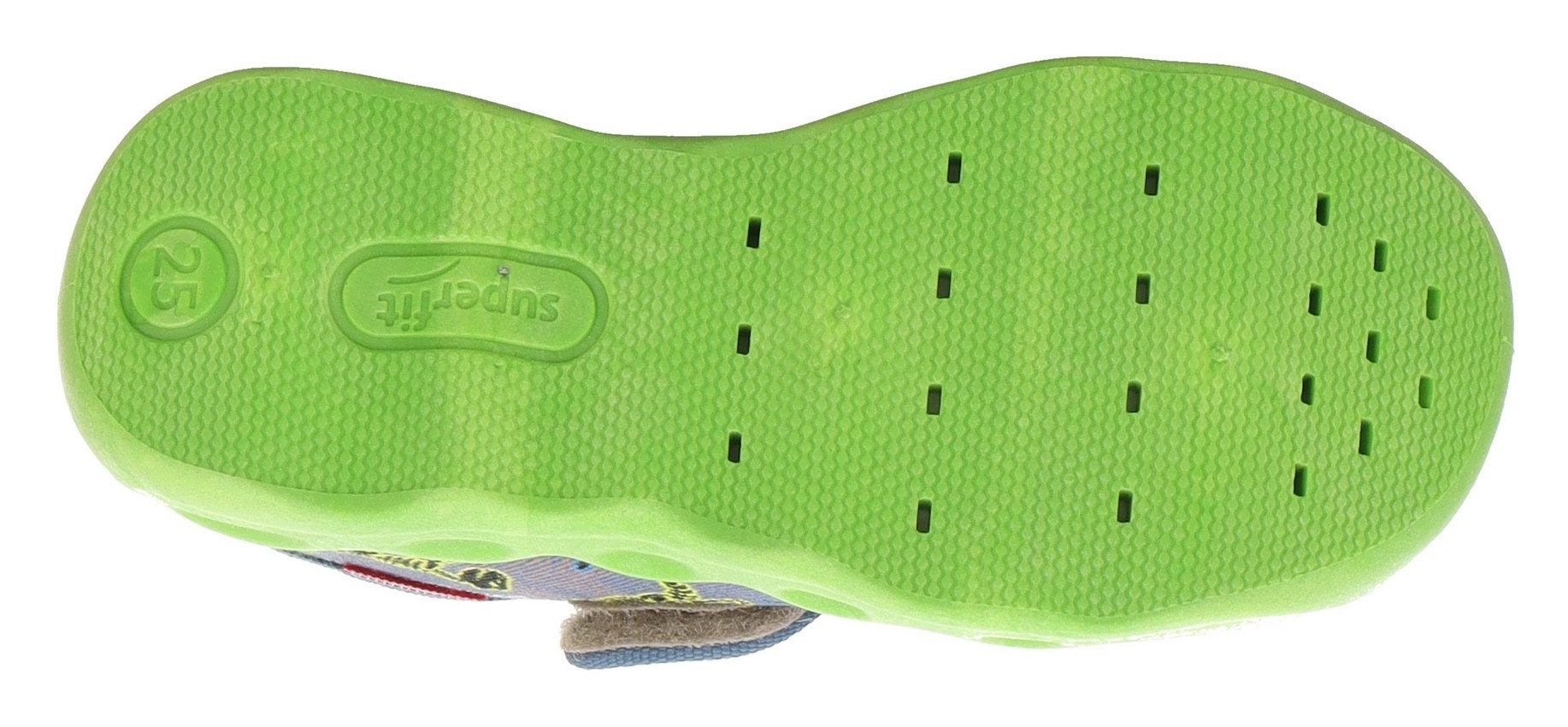 Superfit Pantoffels BUBBLE WMS: Middel Kinderschoen met motiefdruk, maat sjabloon om te downloaden