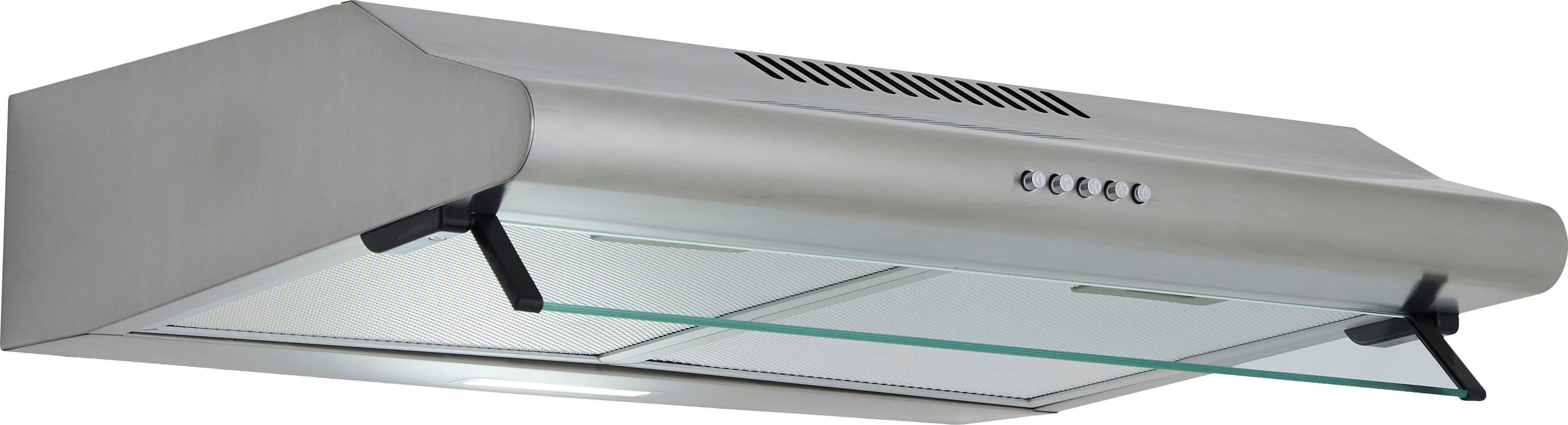 RESPEKTA Onderbouwkap CH 1259 IXC N 60 cm, 3 vermogensniveaus, led-verlichting, geschikt voor...