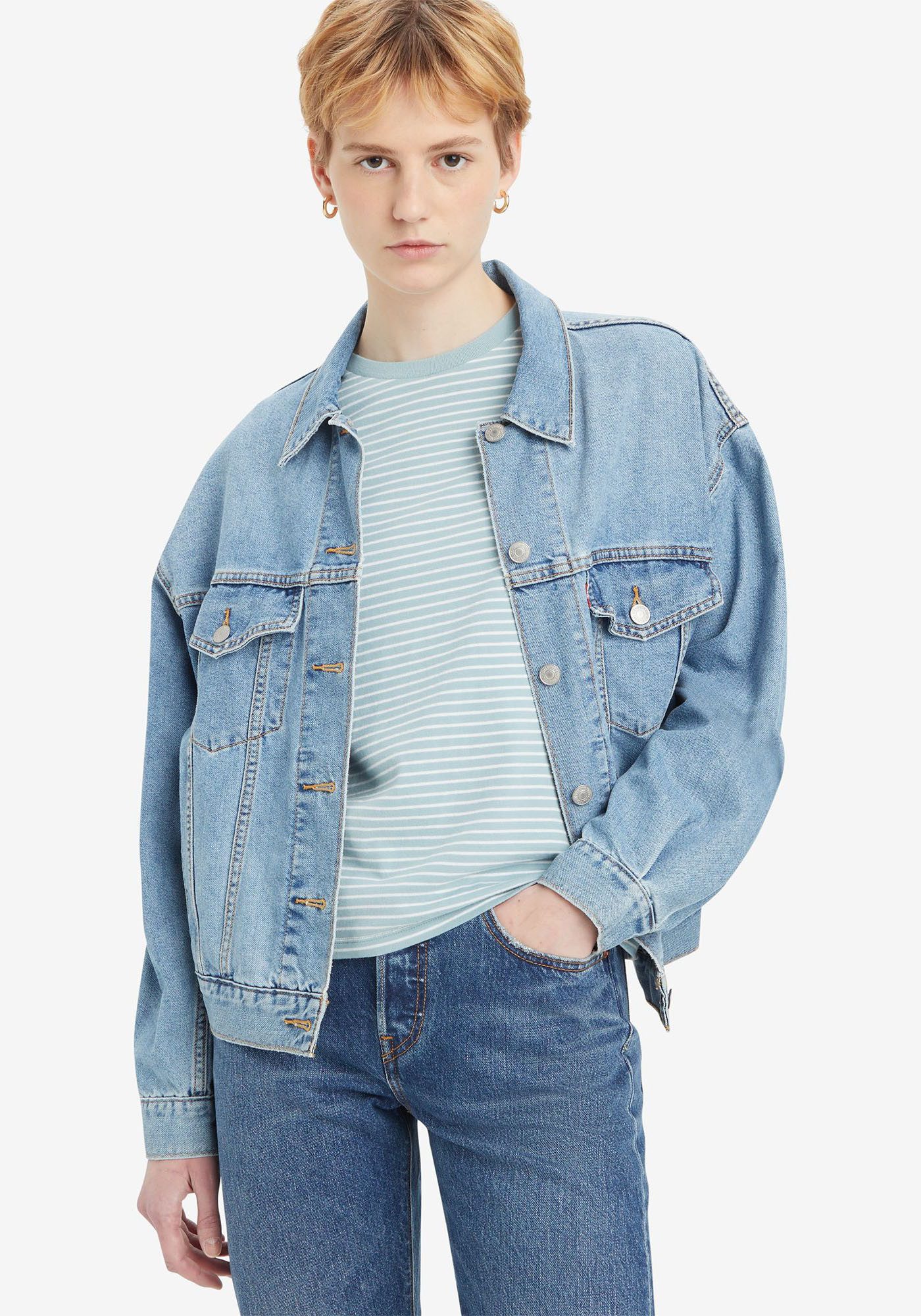 Levi's® T-shirt The Perfect Tee met klein logoborduursel