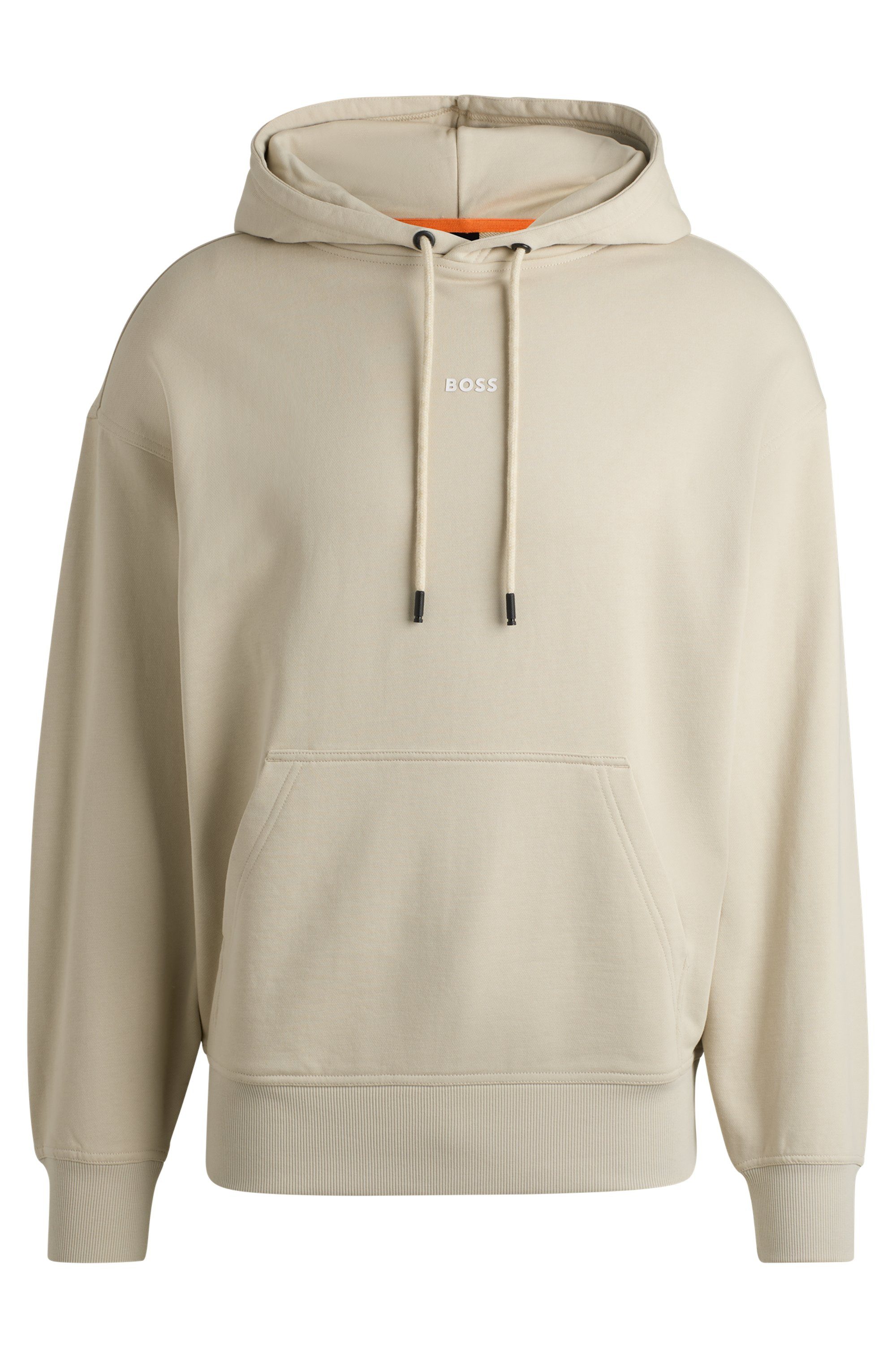 Boss Orange Hoodie WeSmallhood met kangoeroezak