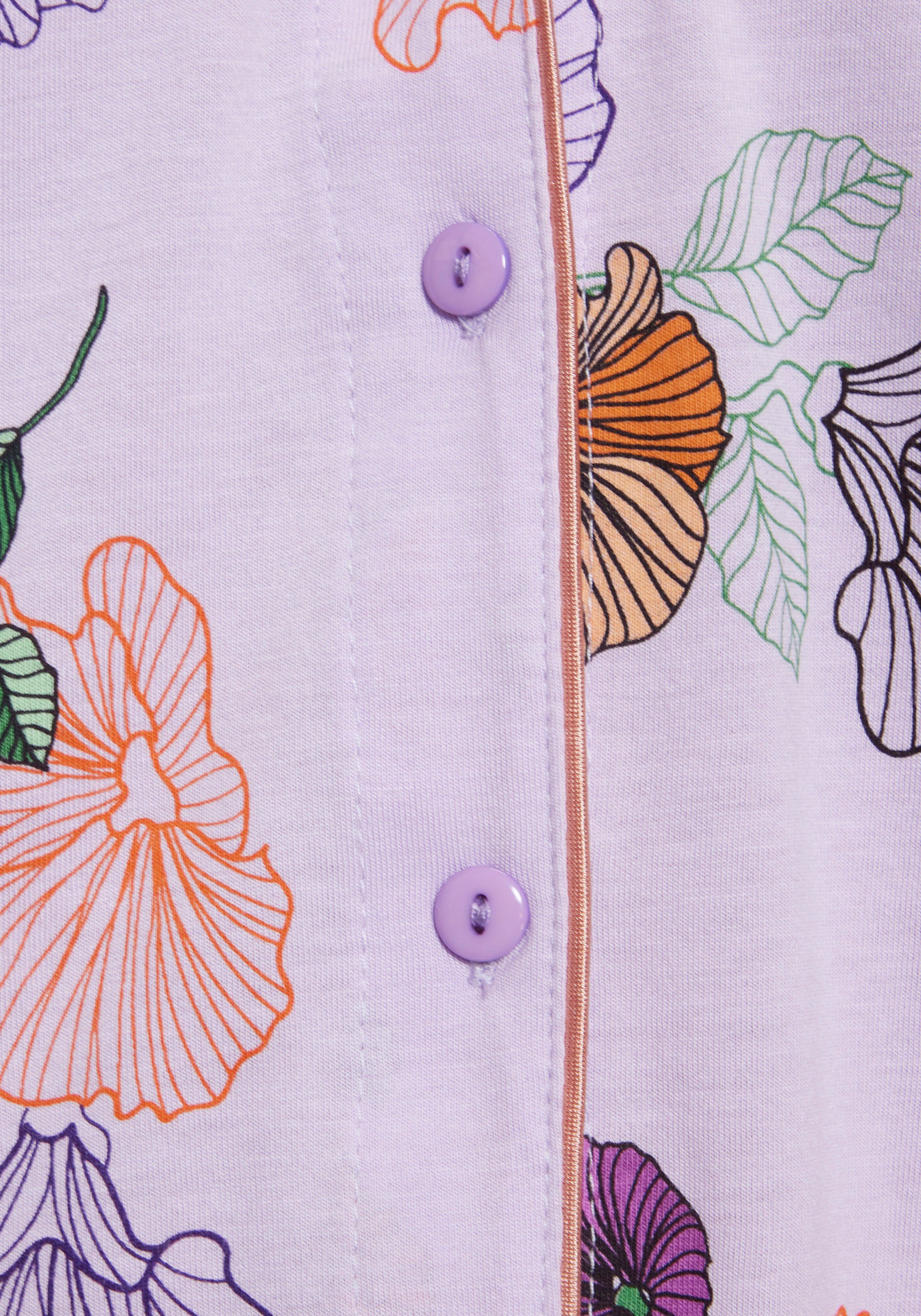 Vivance Dreams Pyjama met bloemdessin (2-delig)
