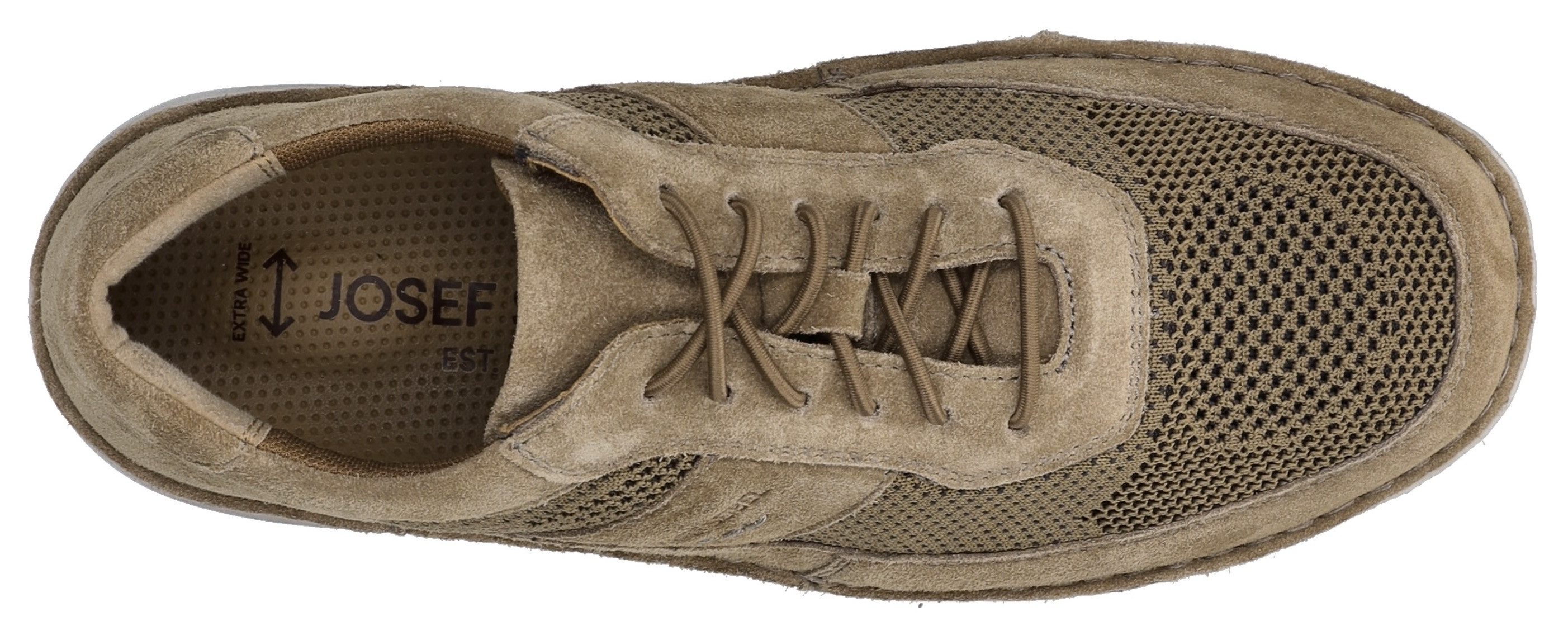 Josef Seibel Veterschoenen New Anvers 12 , comfortschoen, sneaker, lage schoen in breedte k (zeer breed)