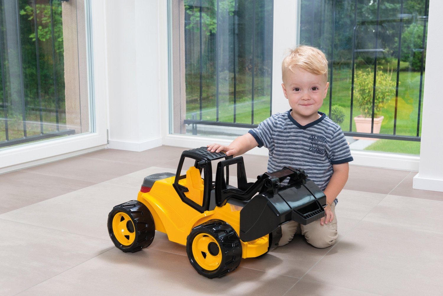 Lena® Speelgoed-shovel Giga Trucks, Pro zitschoplader
