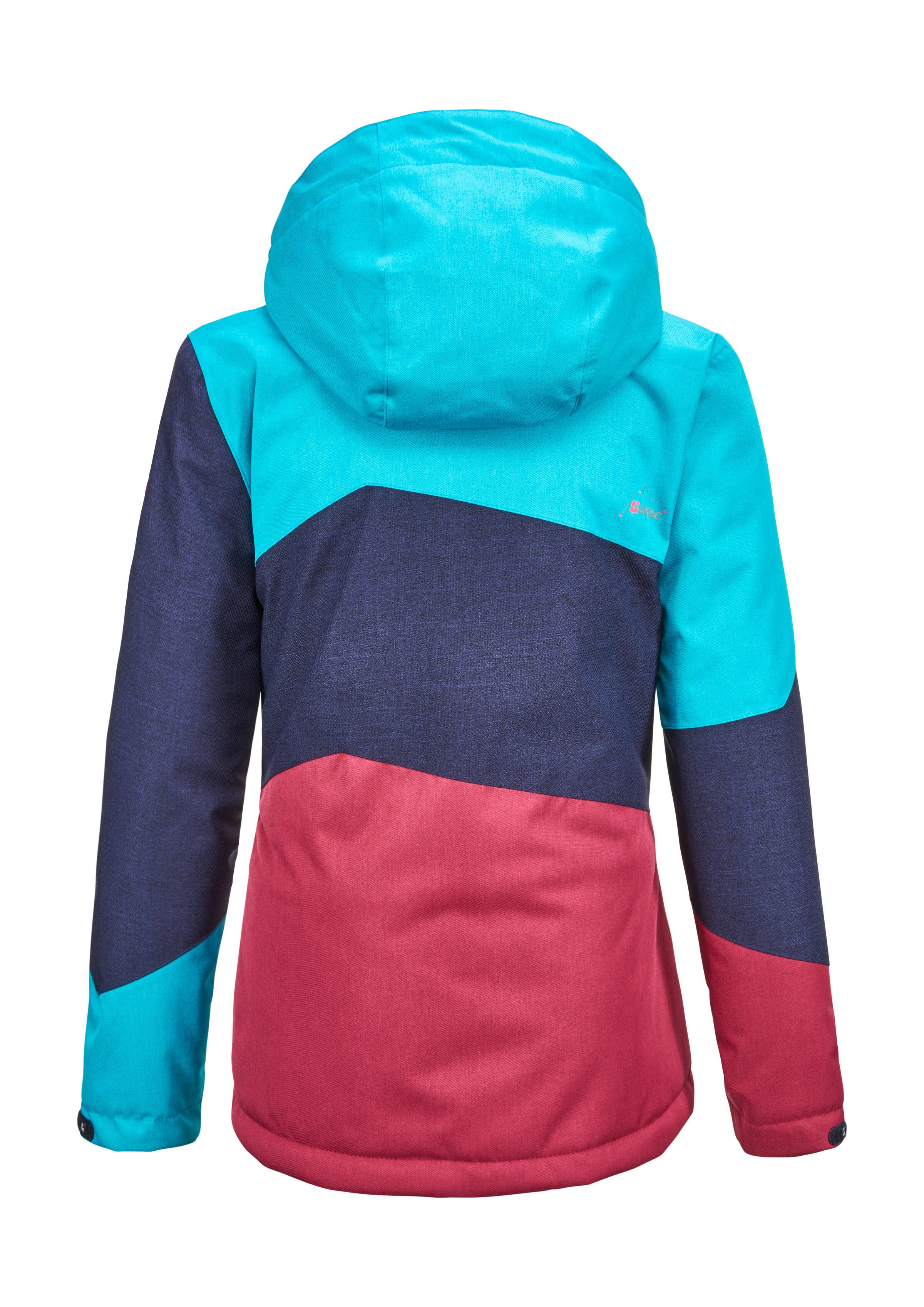 Killtec Outdoorjack Lynge GRLS JCKT B Waterdichte winterjas met capuchon, fleece, verstelbare mouwen