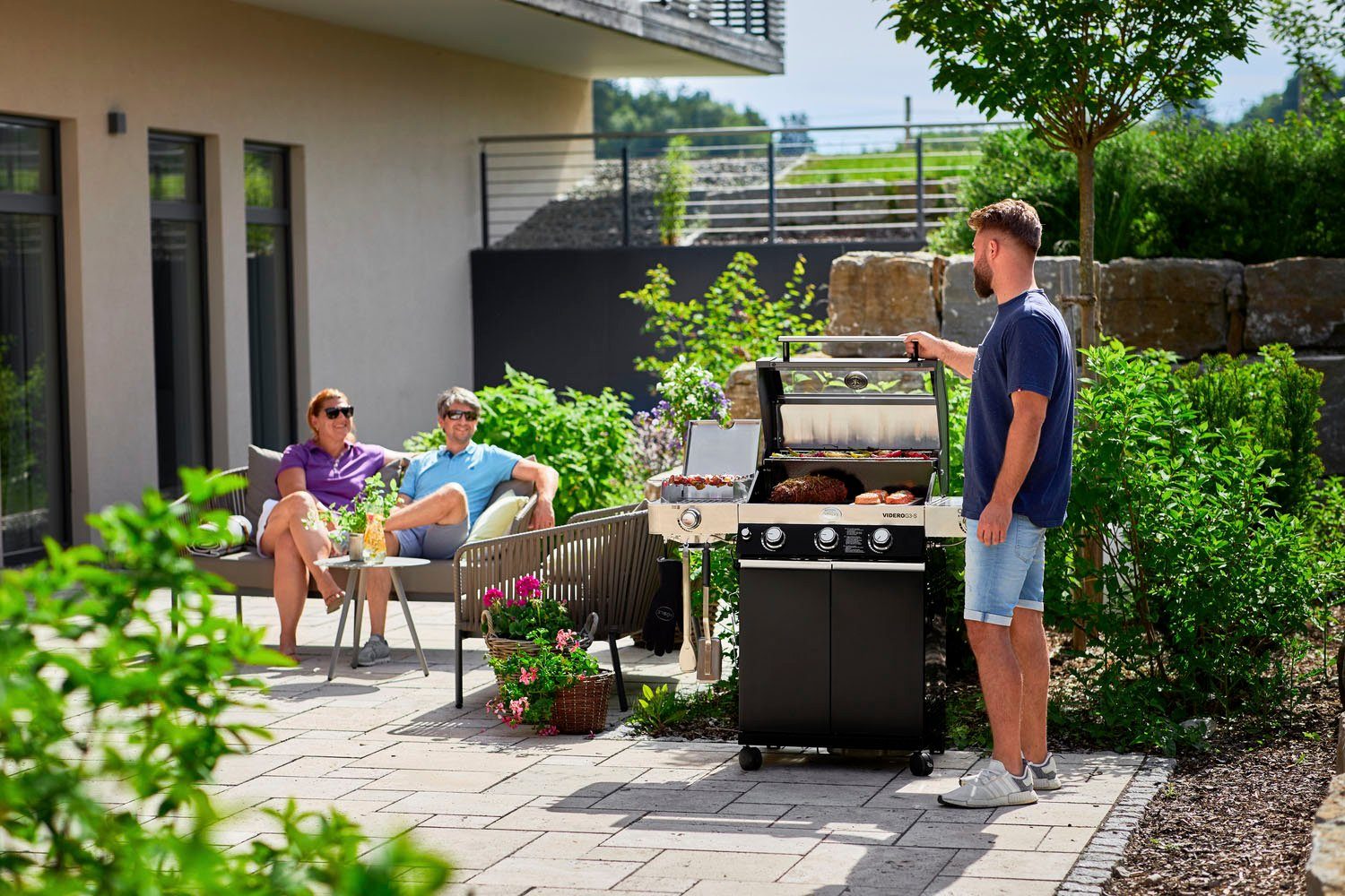 ROESLE Aromaplank Houten plank van els, 25174 voor houtaroma in grillgerechten, herbruikbaar, natuurproduct (2 stuks)