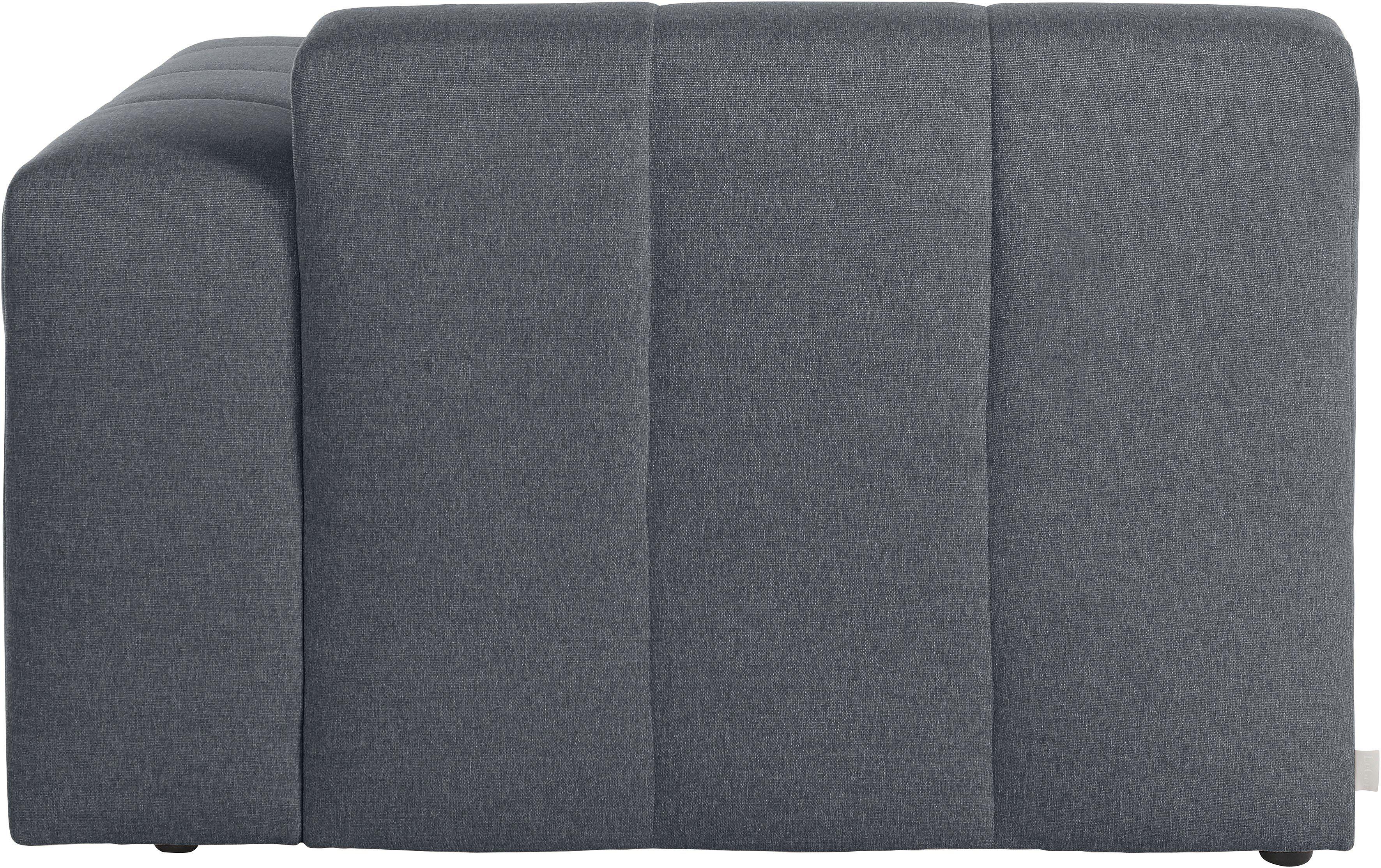 LeGer Home by Lena Gercke Sofaelement Maileen Module fauteuil met armleuning, te verbinden met andere modules van de serie