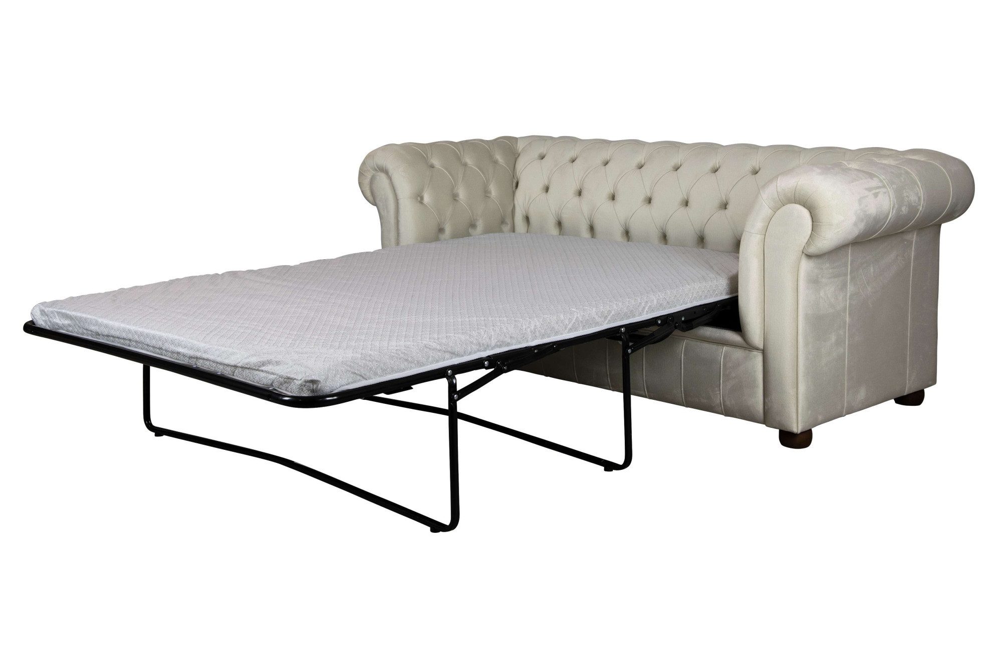 Home affaire 3-zitsbank CHARENTE, optionele slaapbank, Chesterfield-sofa, bedfunctie met edele knoopbevestiging en typische armleuningen, b/d/h 198/89/74 cm