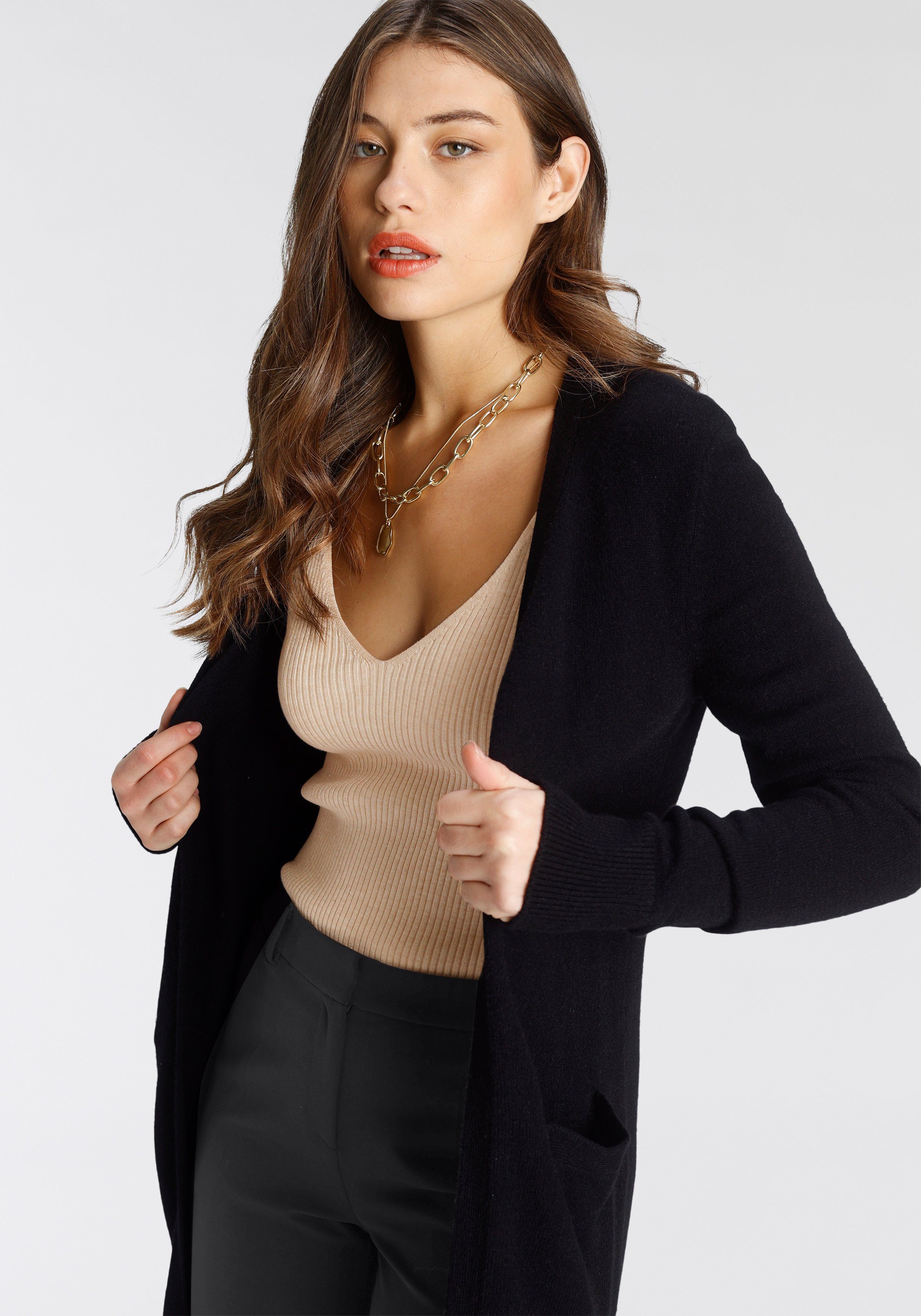 Tamaris Vest in een lang model