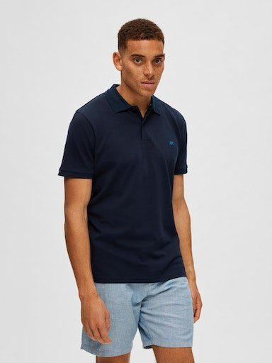 SELECTED HOMME Poloshirt SLHDANTE SS POLO NOOS
