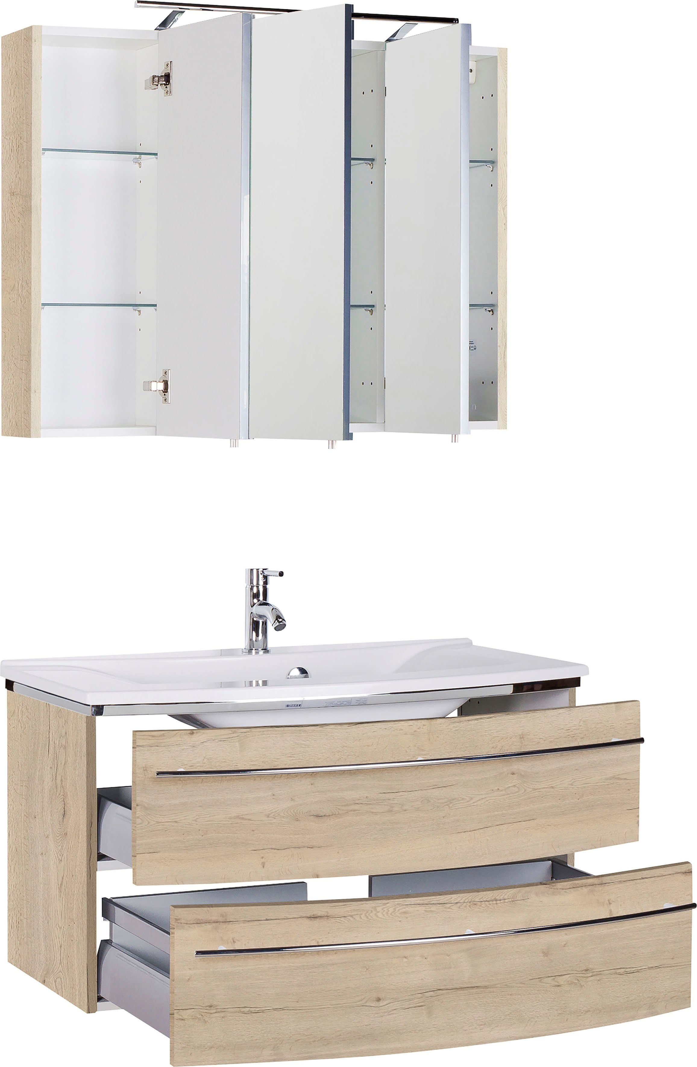 MARLIN Badkamerserie 3040 , breedte 90 cm (2-delig)
