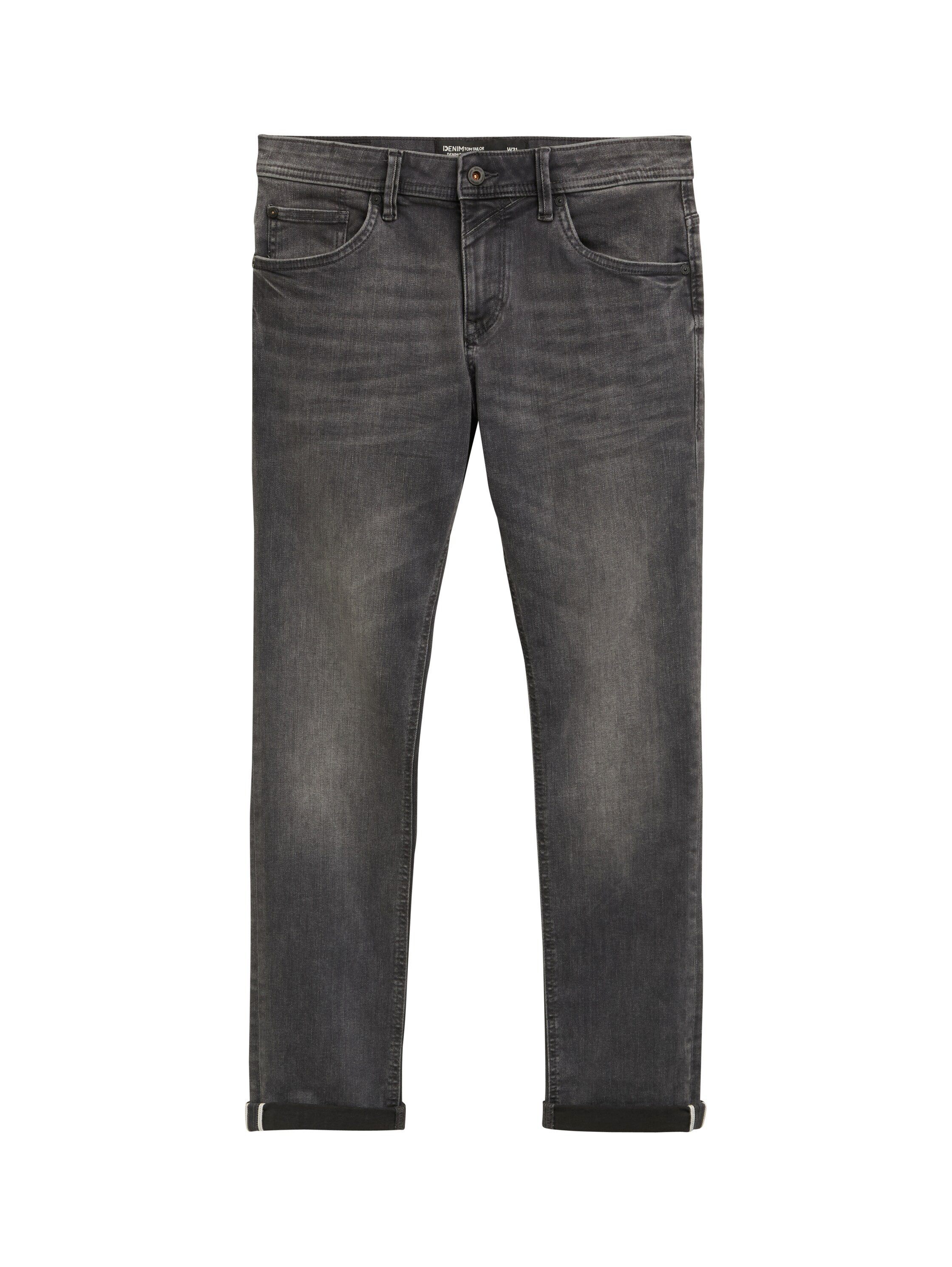 Tom Tailor Denim Straight jeans AEDAN in klassieke 5-pocketsstijl