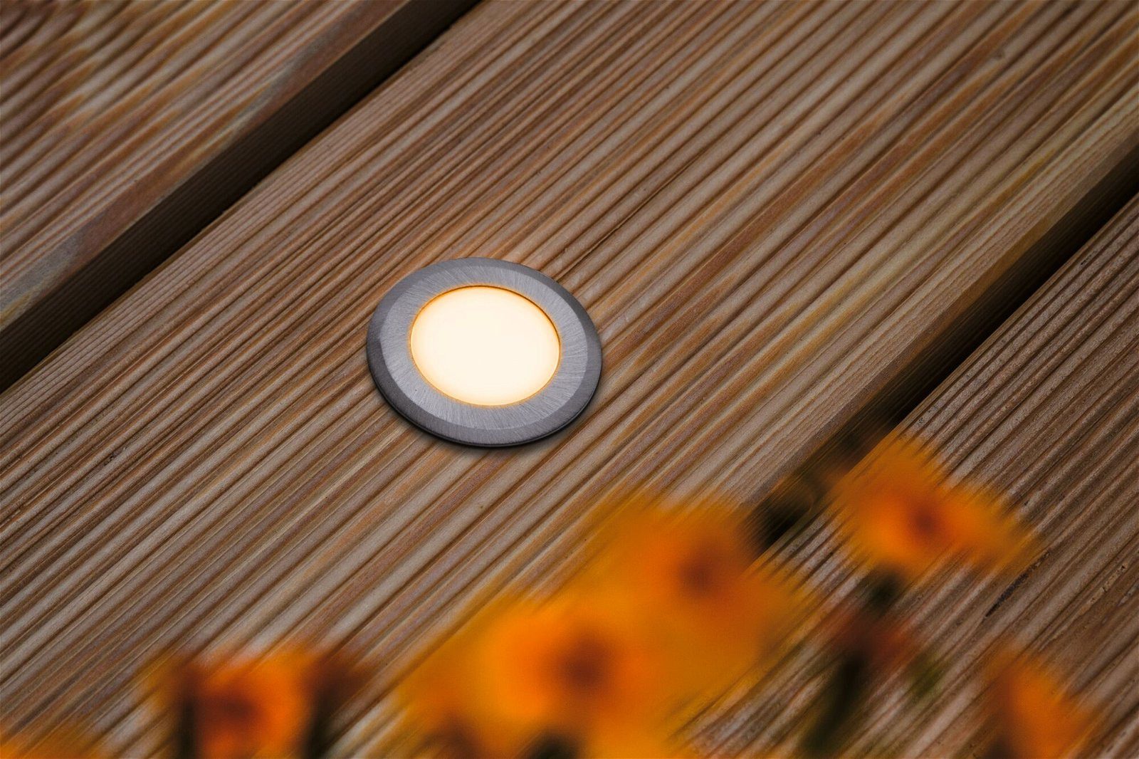 Paulmann Ledinbouwlamp IP65 rond 50mm 2200K 2,2W 60lm 230V Alu Kunststof, Metaal (1 stuk)