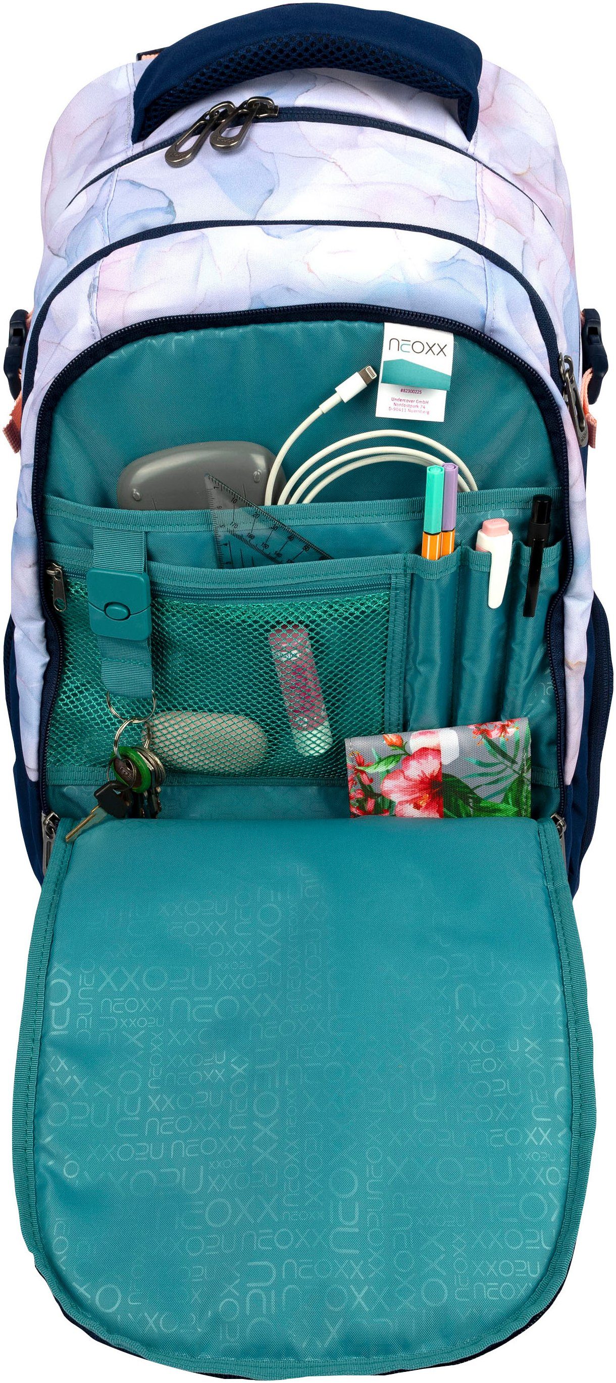 neoxx Schoolrugzak Active Pro, Dreaming of Pastel