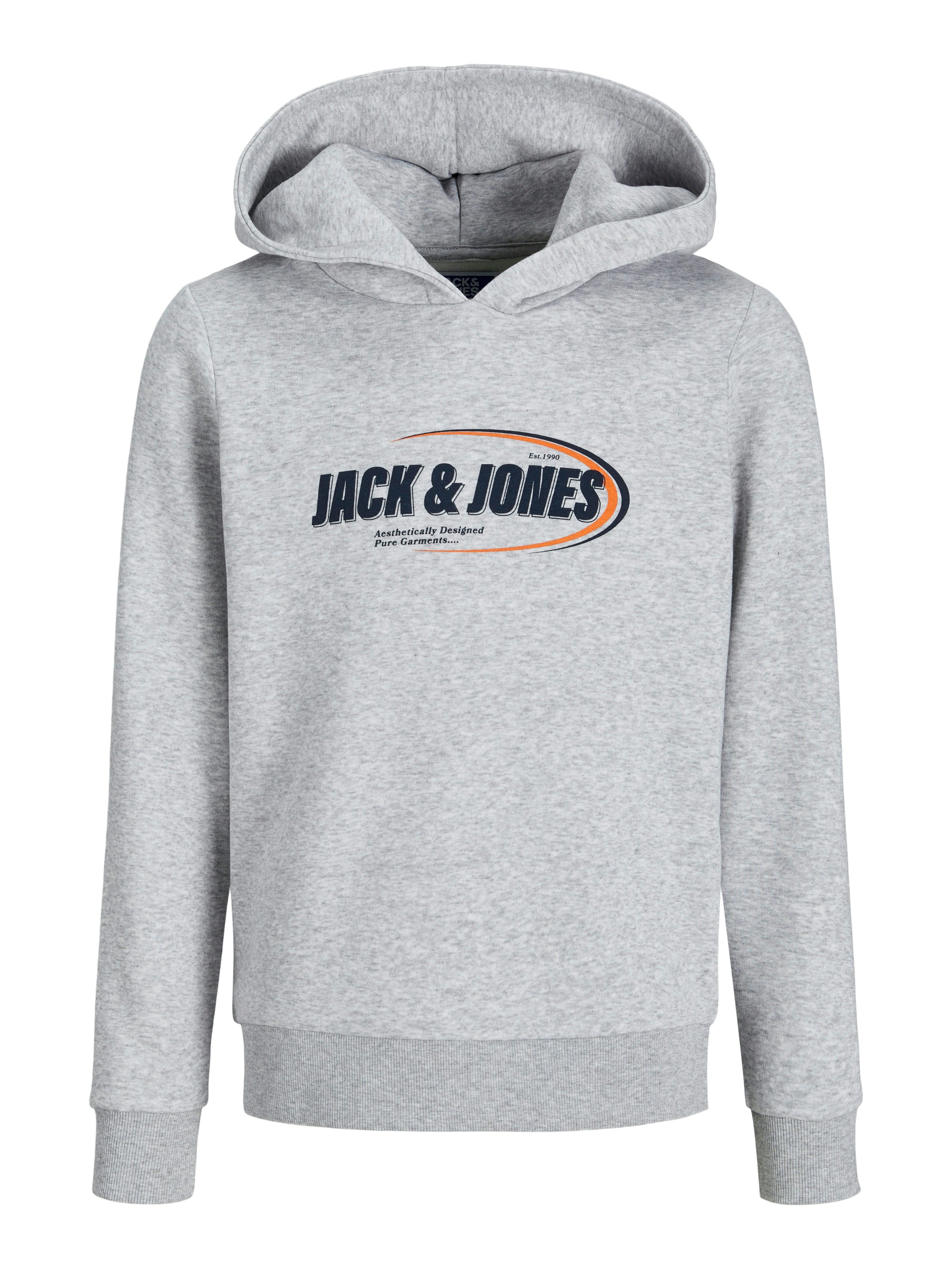 Jack & Jones Junior Hoodie JCORAY BRANDING SWEAT HOOD FST JNR