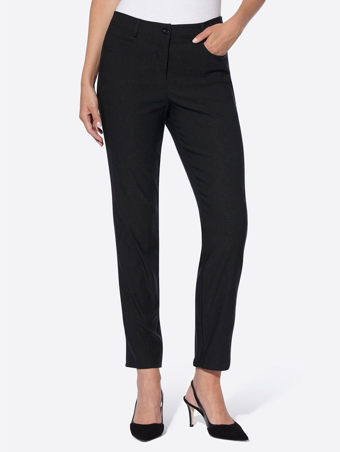 heine Geweven broek