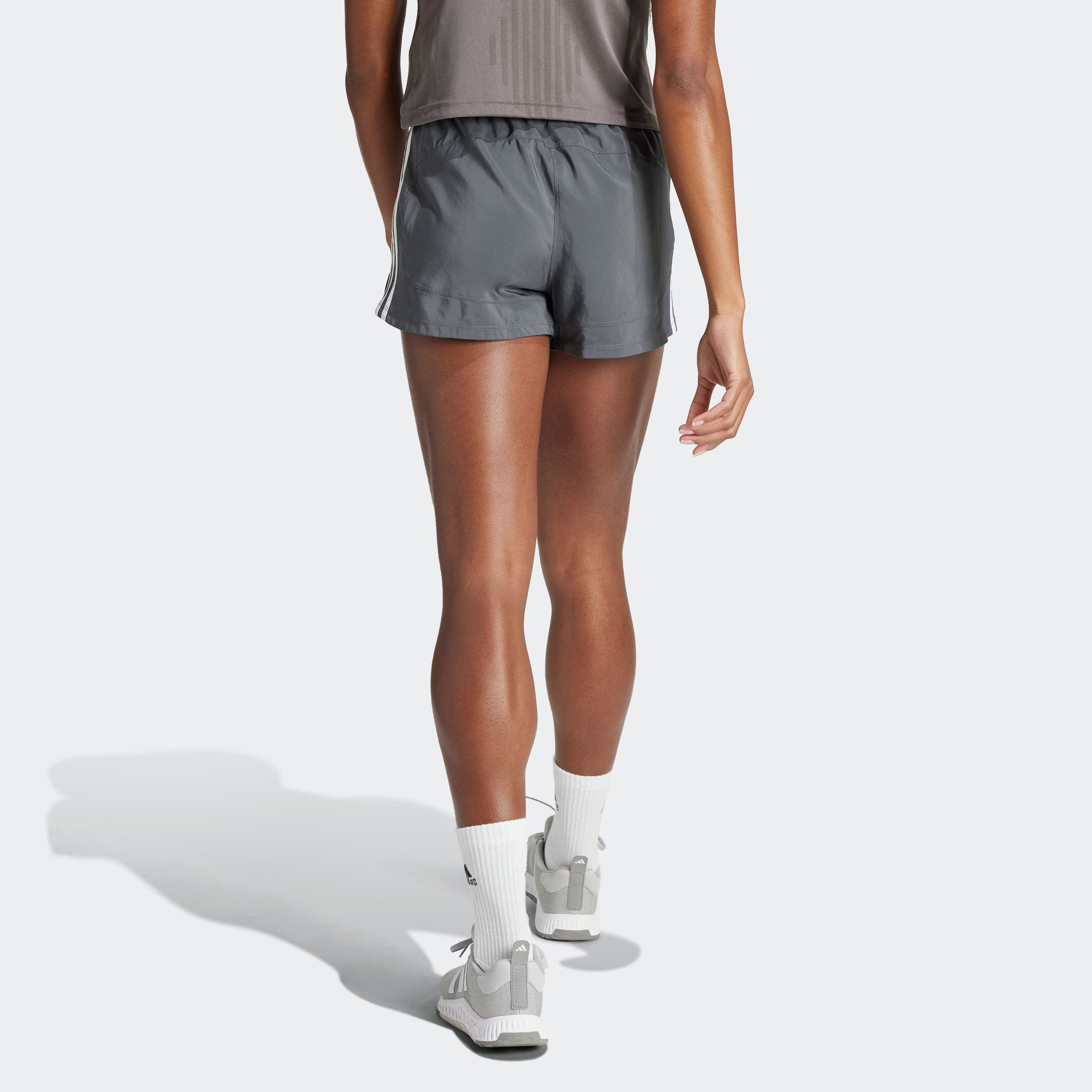 adidas Performance Short PACER WVN HIGH Geweven trainingsshorts met hoge taille (1-delig)