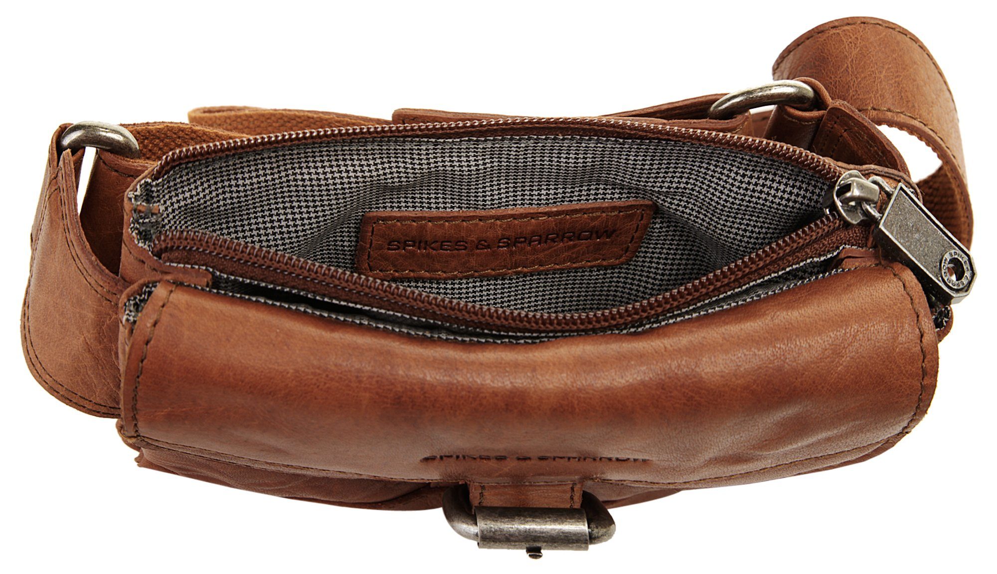 Spikes & Sparrow Heuptasje echt leder