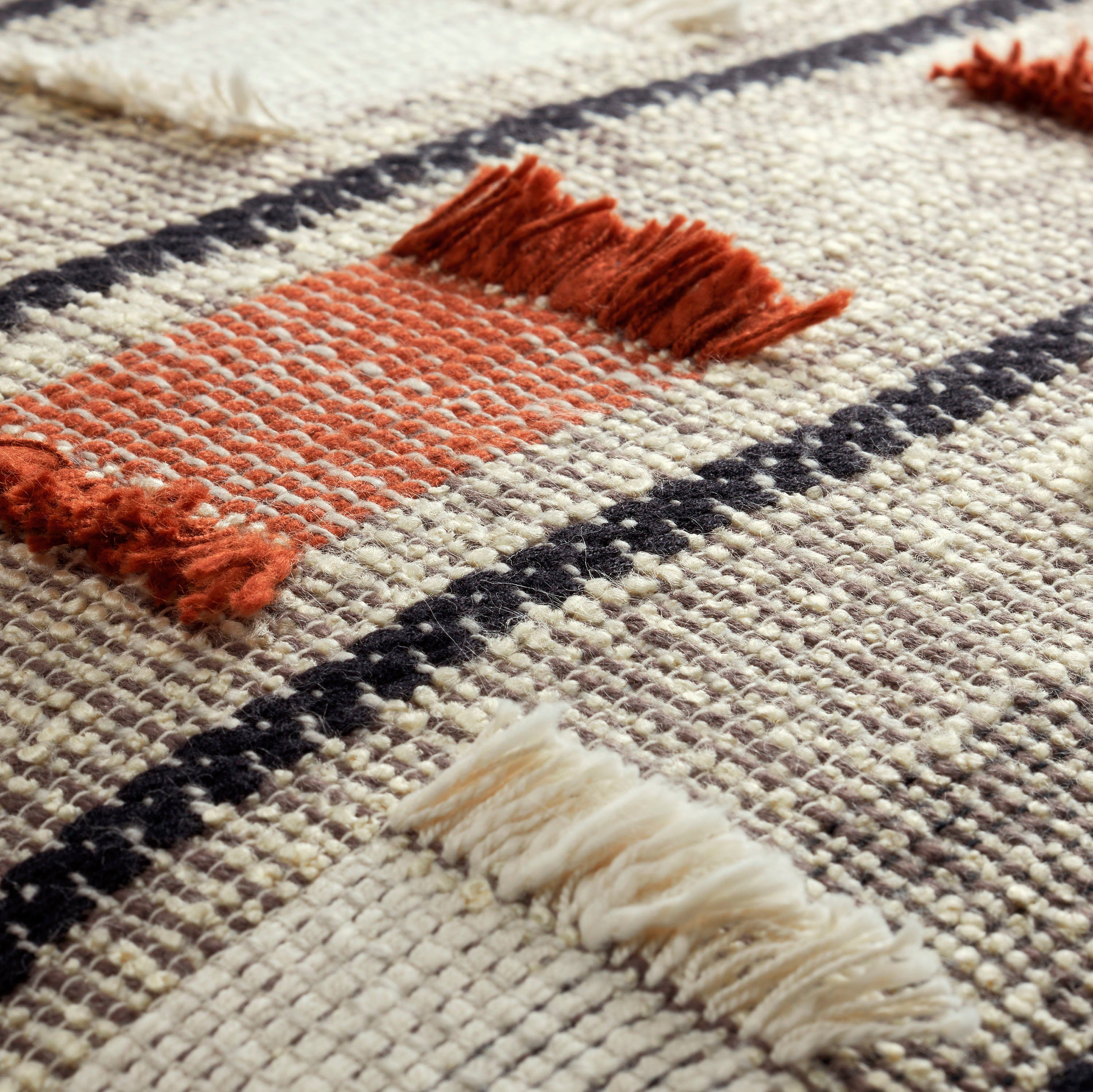 TOM TAILOR HOME Kussenhoezen Ethno Brick in moderne boho-stijl