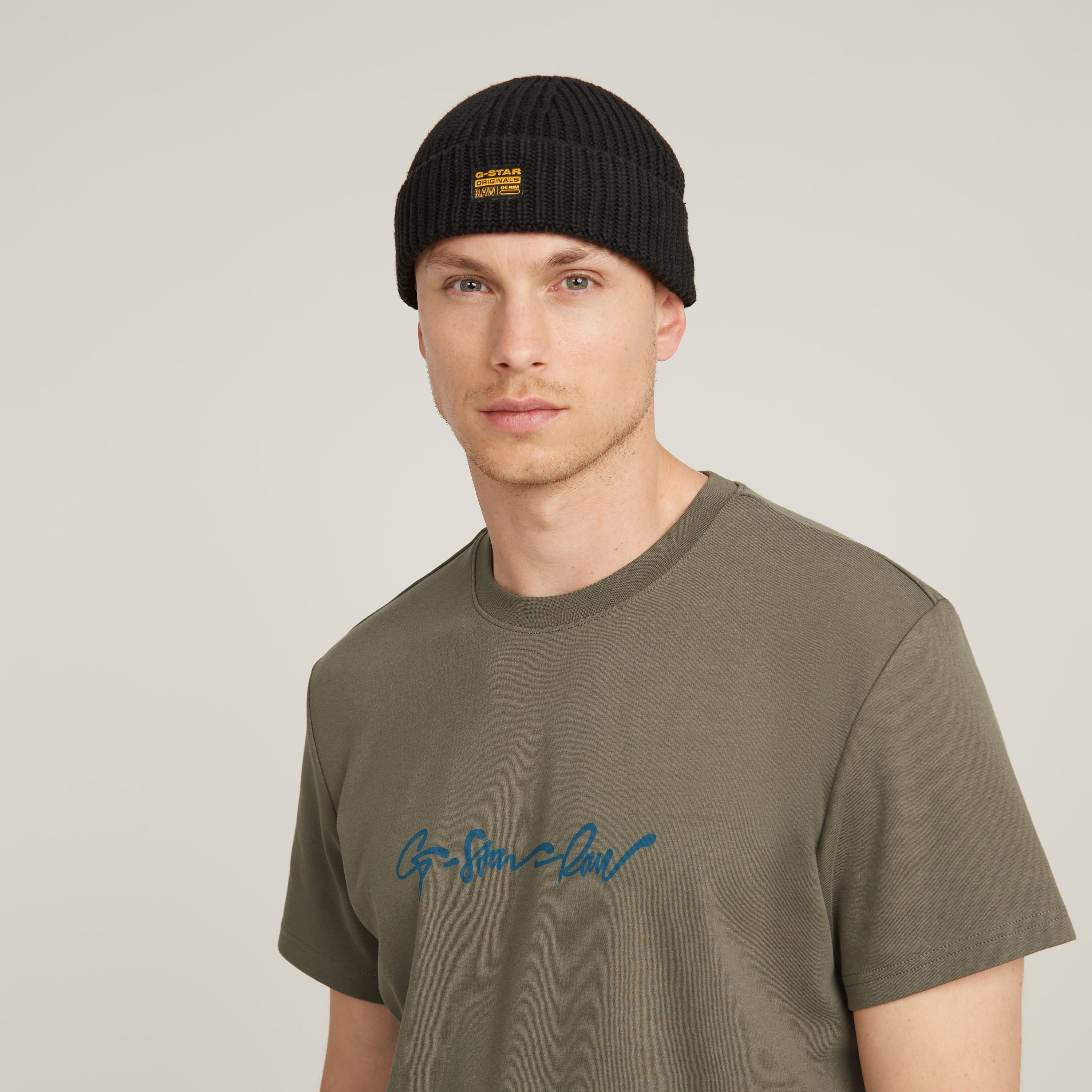 G-Star RAW Gebreide muts Originals Fisherman Beanie