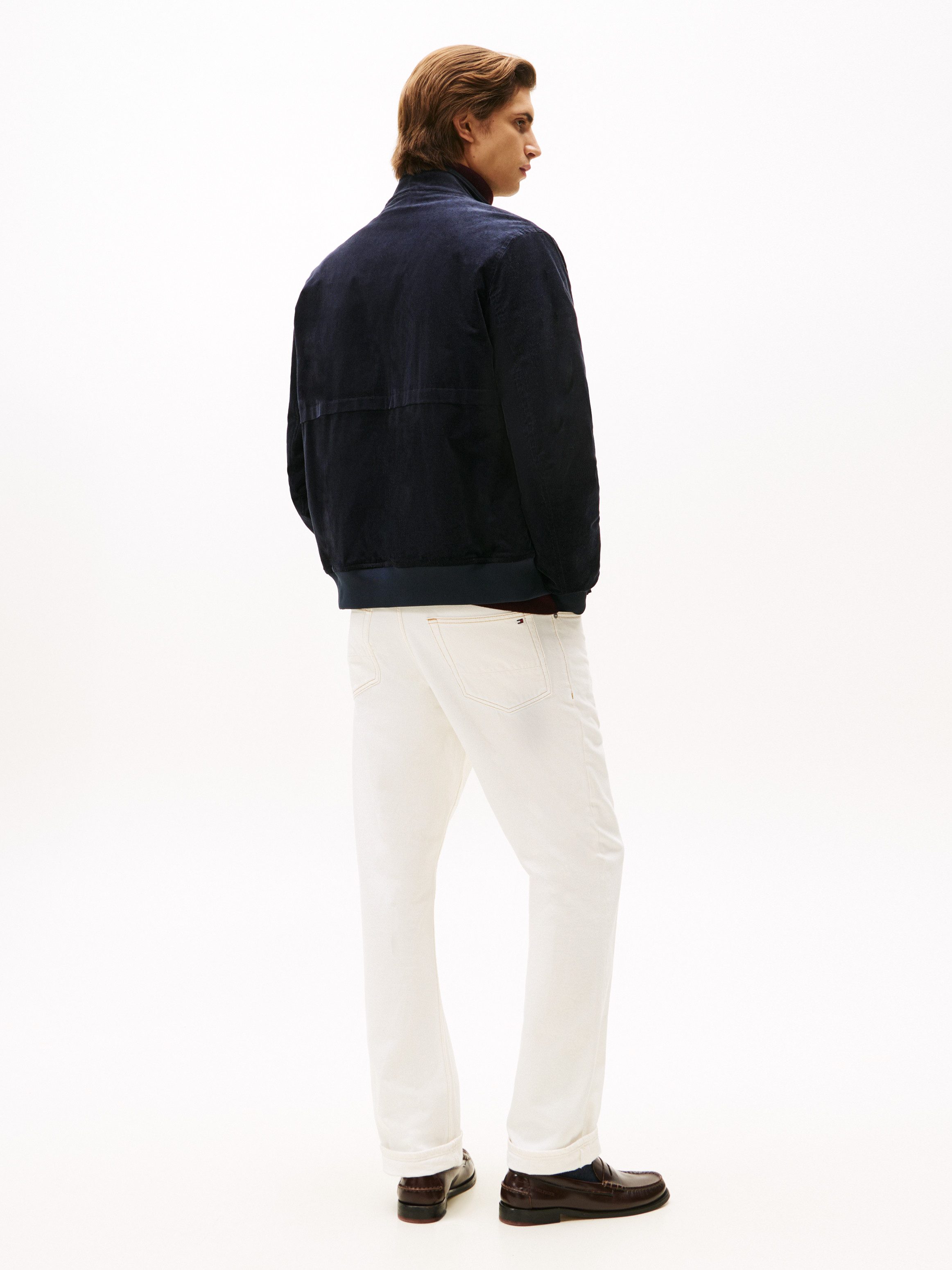 Tommy Hilfiger Cordjasje CORD HARRINGTON JACKET