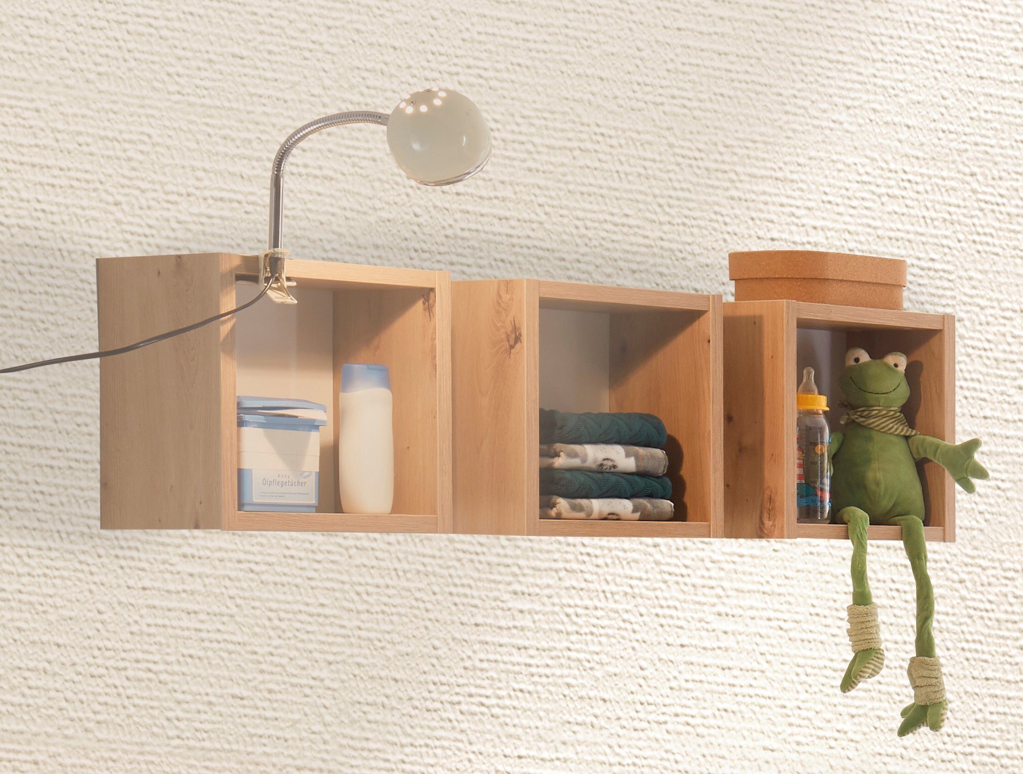 Mäusbacher Kinderrek CINDY (set, 3-delig) open kasten & rekken beige