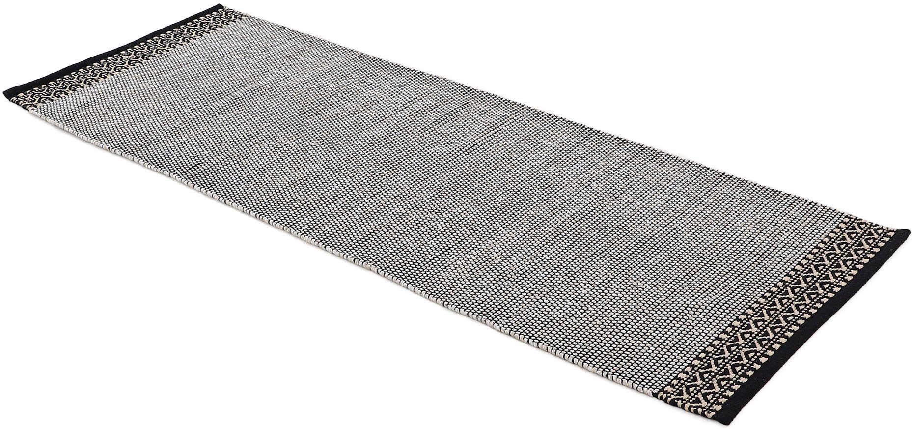 carpetfine Loper Kelim Mia Katoenen tweezijdig te gebruiken kleed