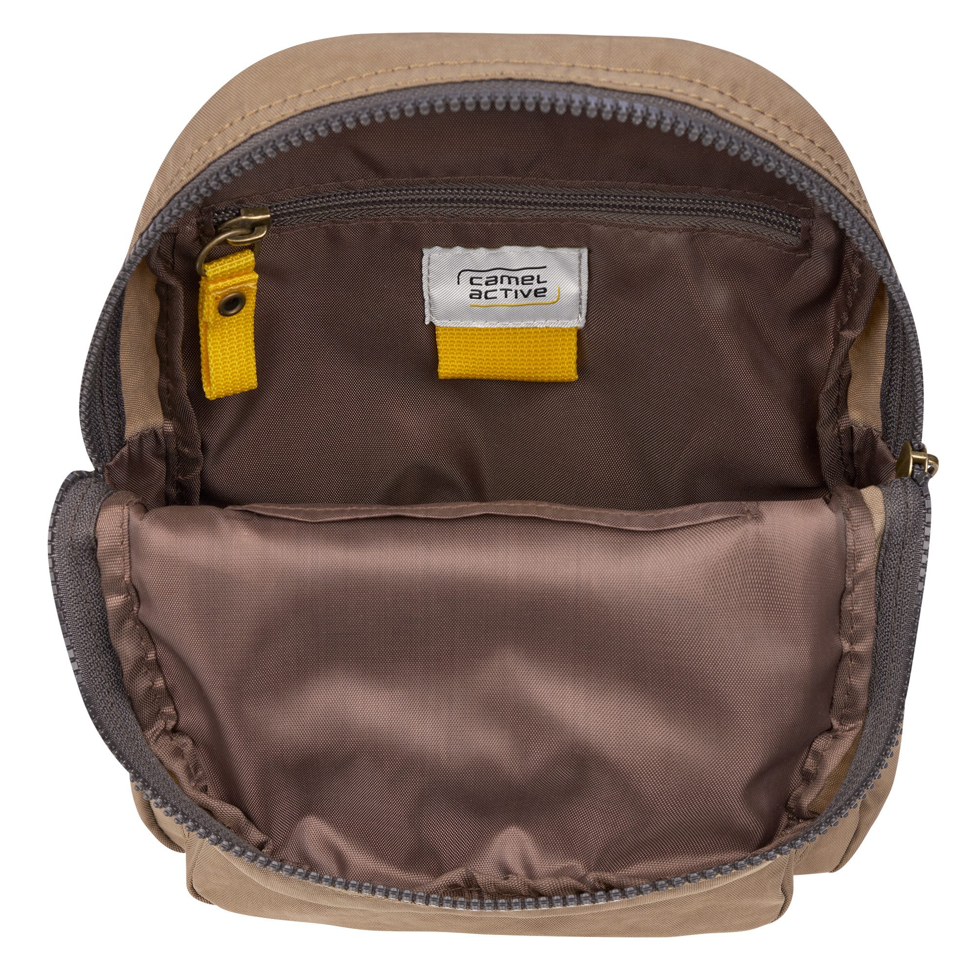 camel active Rugzak Journey veelzijdige metgezel van robuust nylon en met licht gewicht
