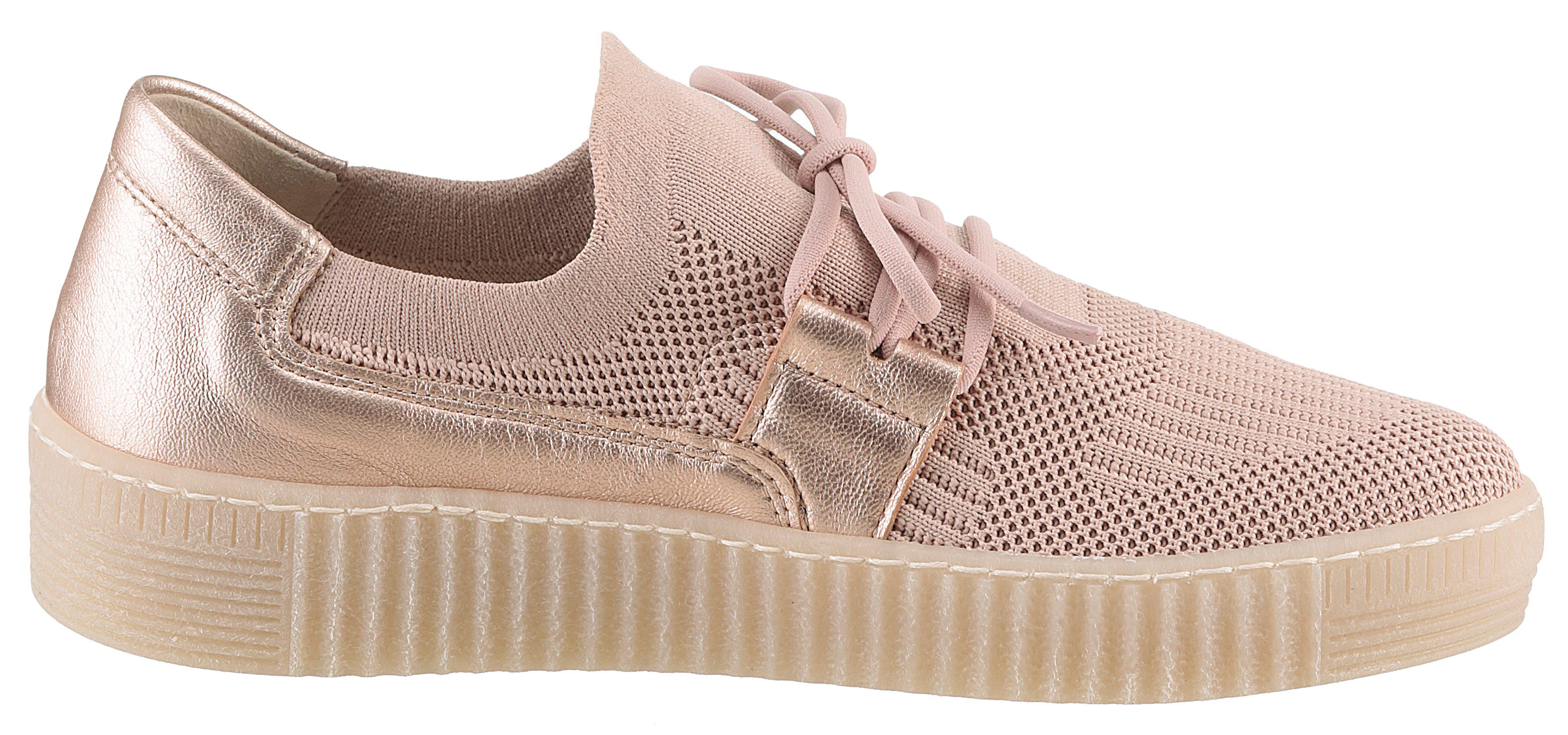 Gabor Slip-on sneakers , slipper, instapschoen, plateausneaker met best fitting-uitrusting