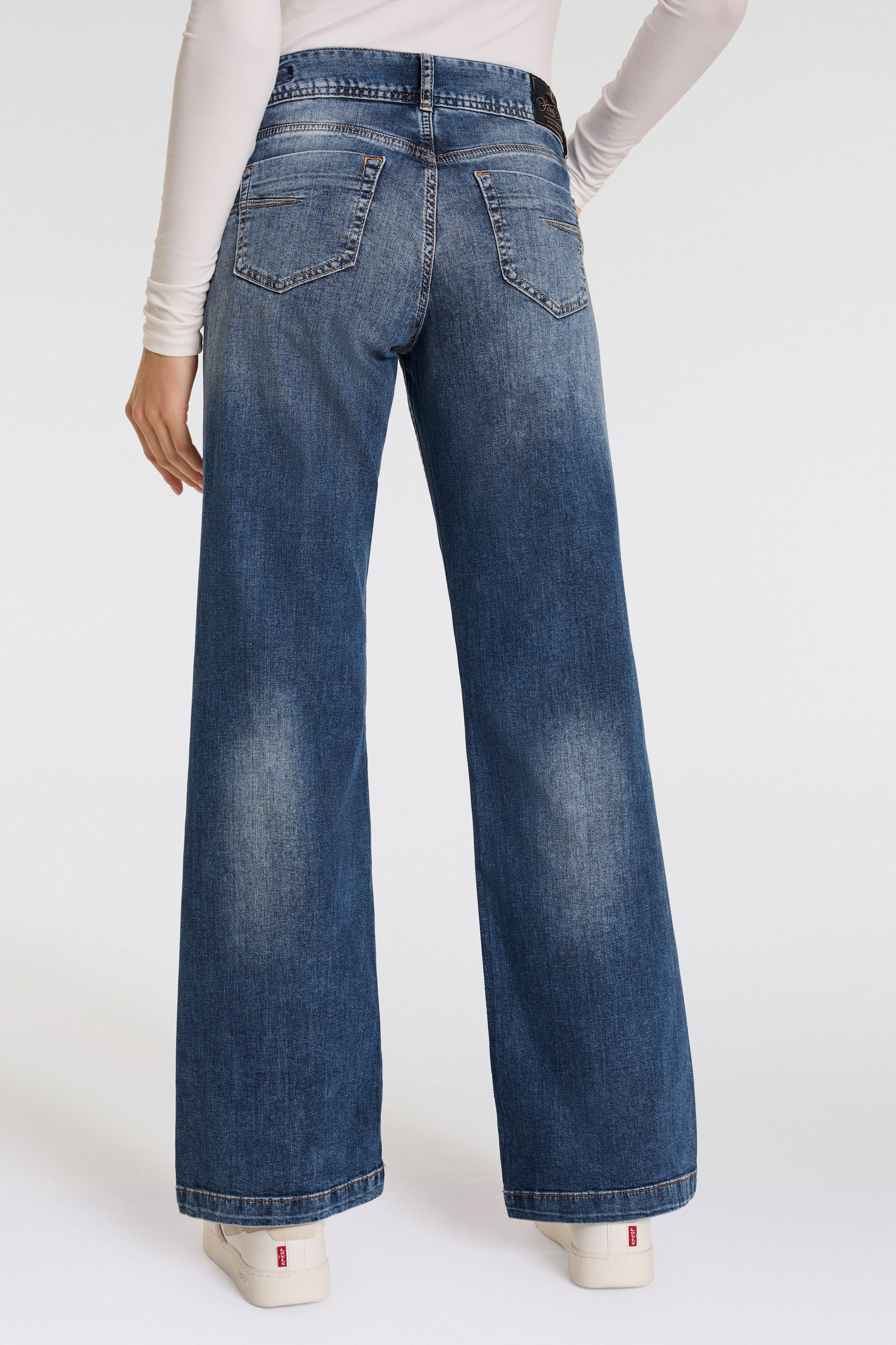 Herrlicher 5-pocket jeans Edna Recycled Denim Light