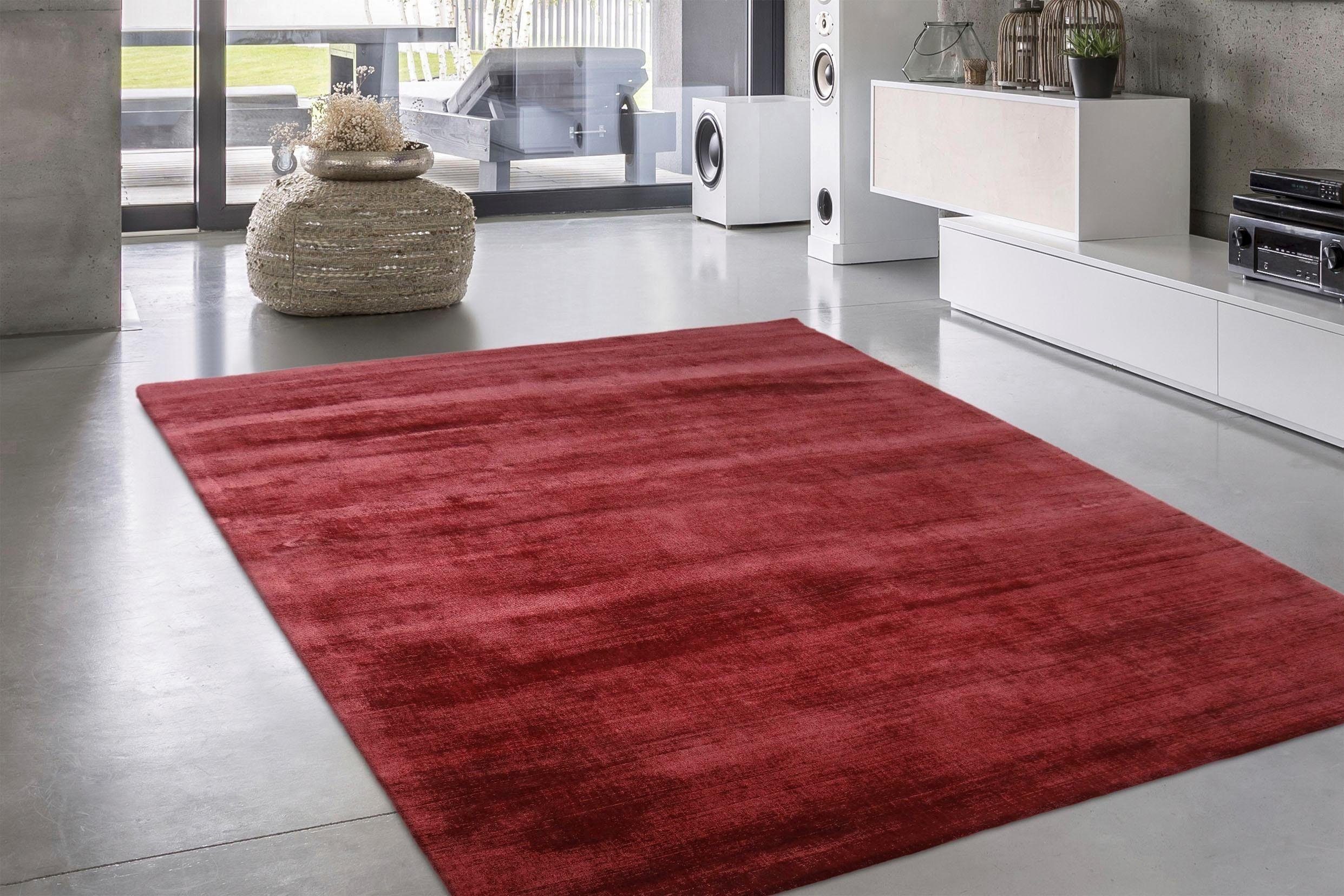 calo-deluxe Vloerkleed Viteox 200 Viscose, korte pool, woonkamer