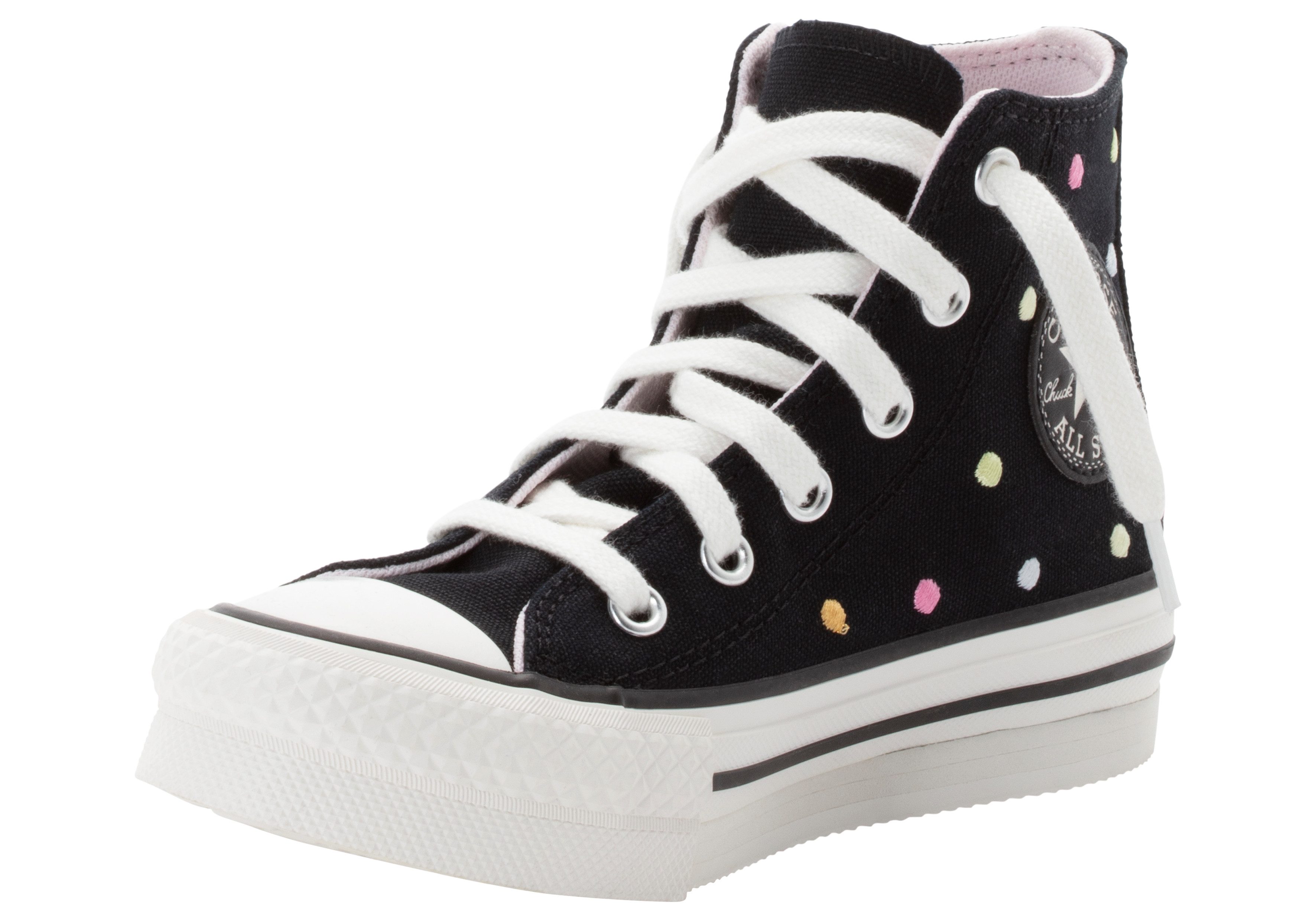 Converse Sneakers CHUCK TAYLOR ALL STAR EVA LIFT meisjes lage sneakers maat 31 zwart