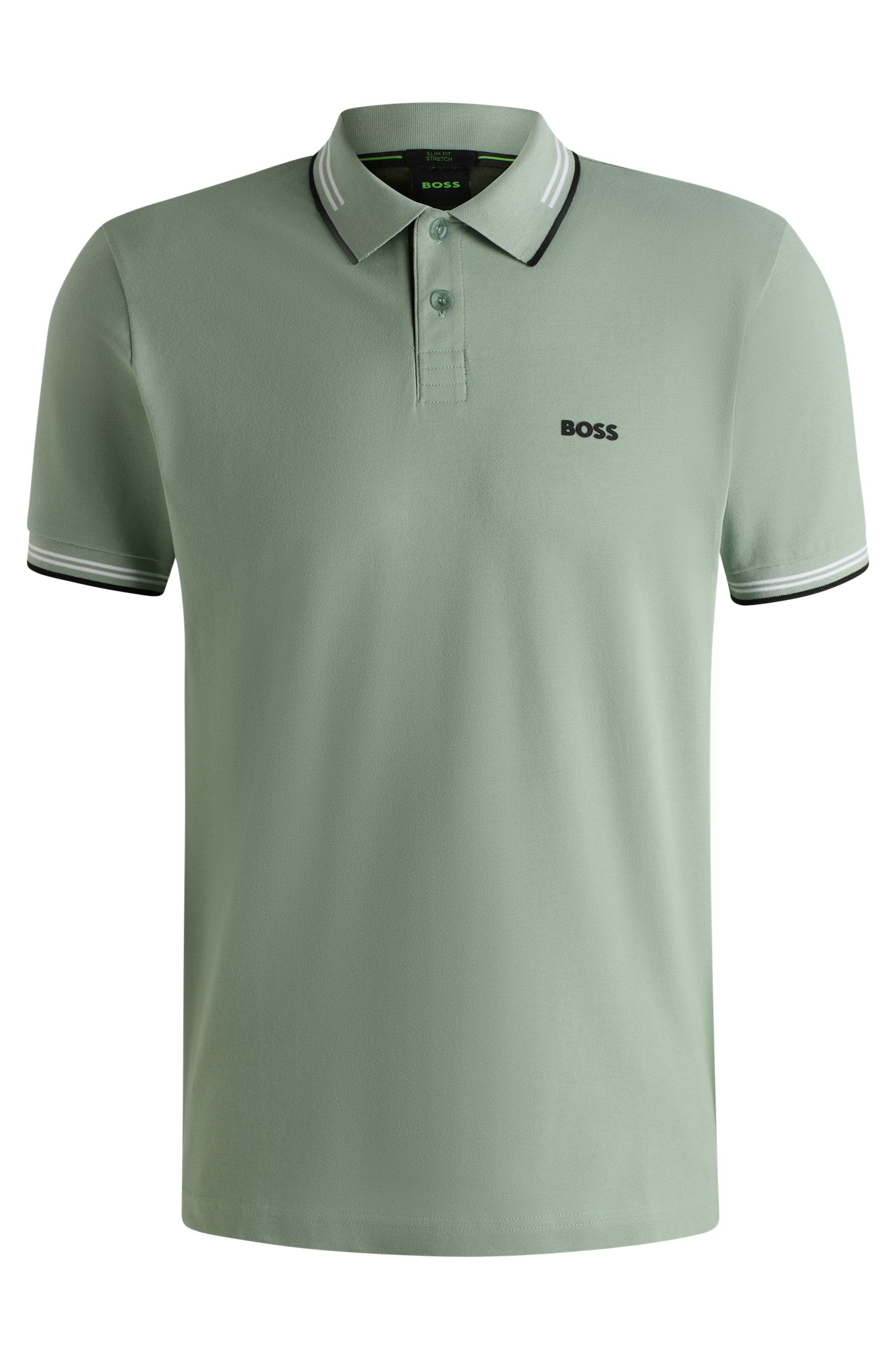 BOSS GREEN Poloshirt Paul met een polokraag