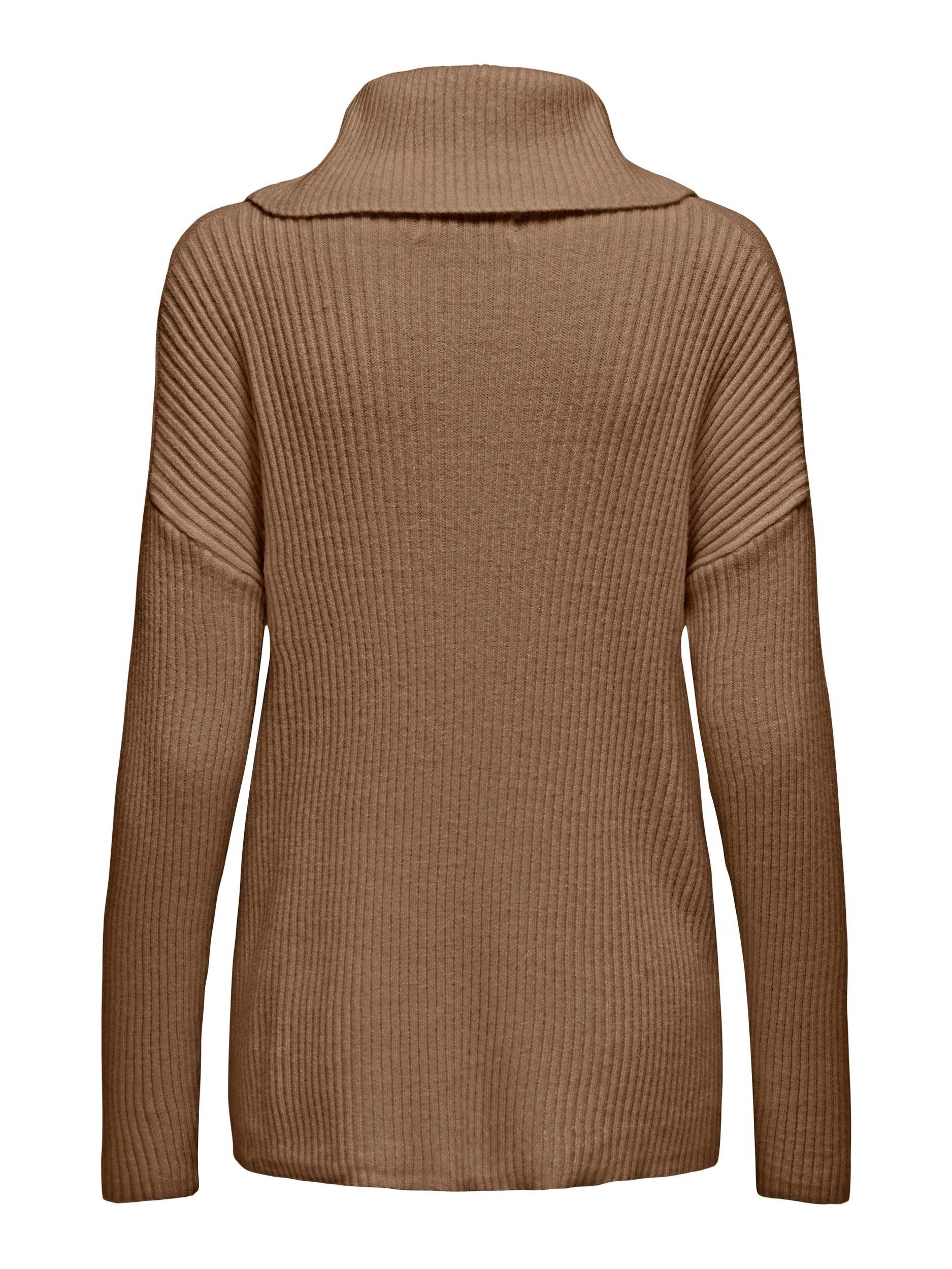 Only Coltrui ONLKATIA LS SADDLE ROLL NECK CC KNT