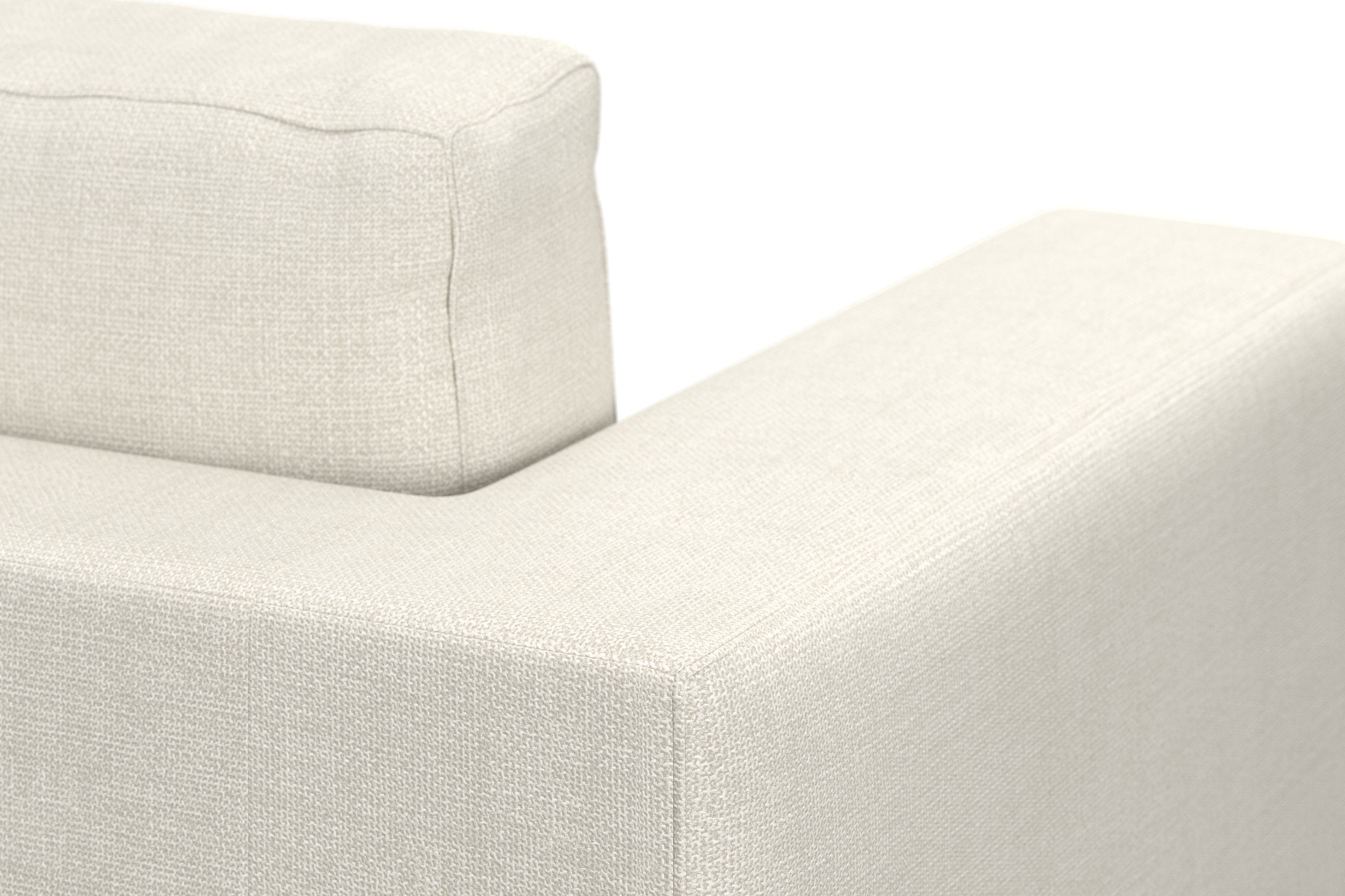 DOMO collection Hoekbank Modica compact en elegant, breedte 244, L-vorm